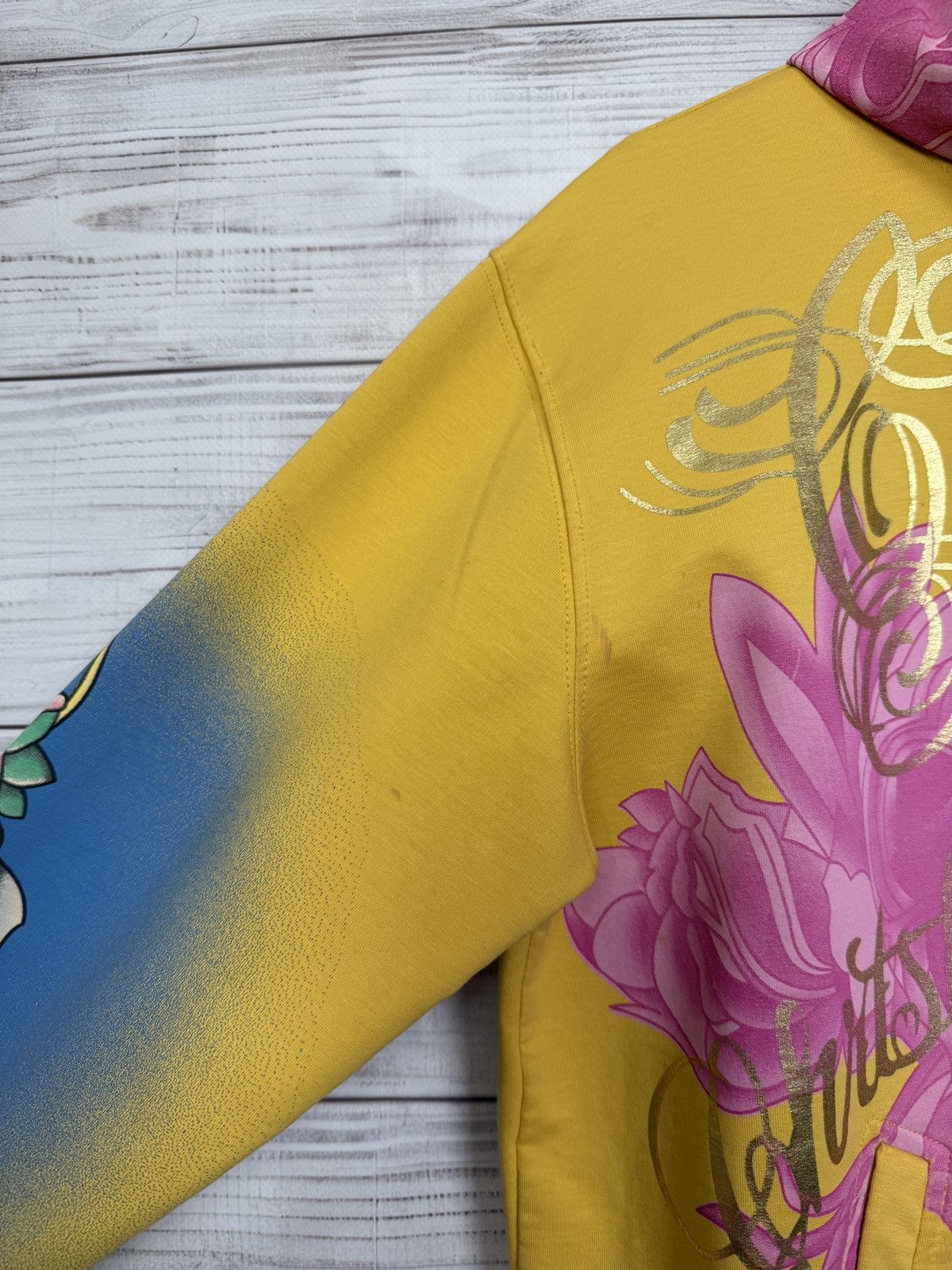 Christian Audigier Vintage Y2K Christian Audigier Hoodie Size US M / EU 48-50 / 2 - 14 Thumbnail