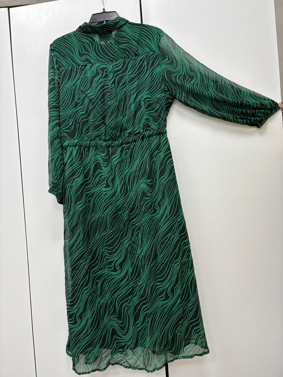 Other Phase Eight Tana Swirl Chiffon Midi Dress Size XXL / US 16-18 / IT 52-54 - 5 Thumbnail