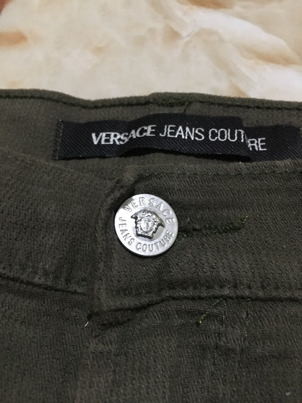 Designer × Versace × Versace Jeans Couture Versace corduroy trouser pants Size US 33 - 6 Thumbnail