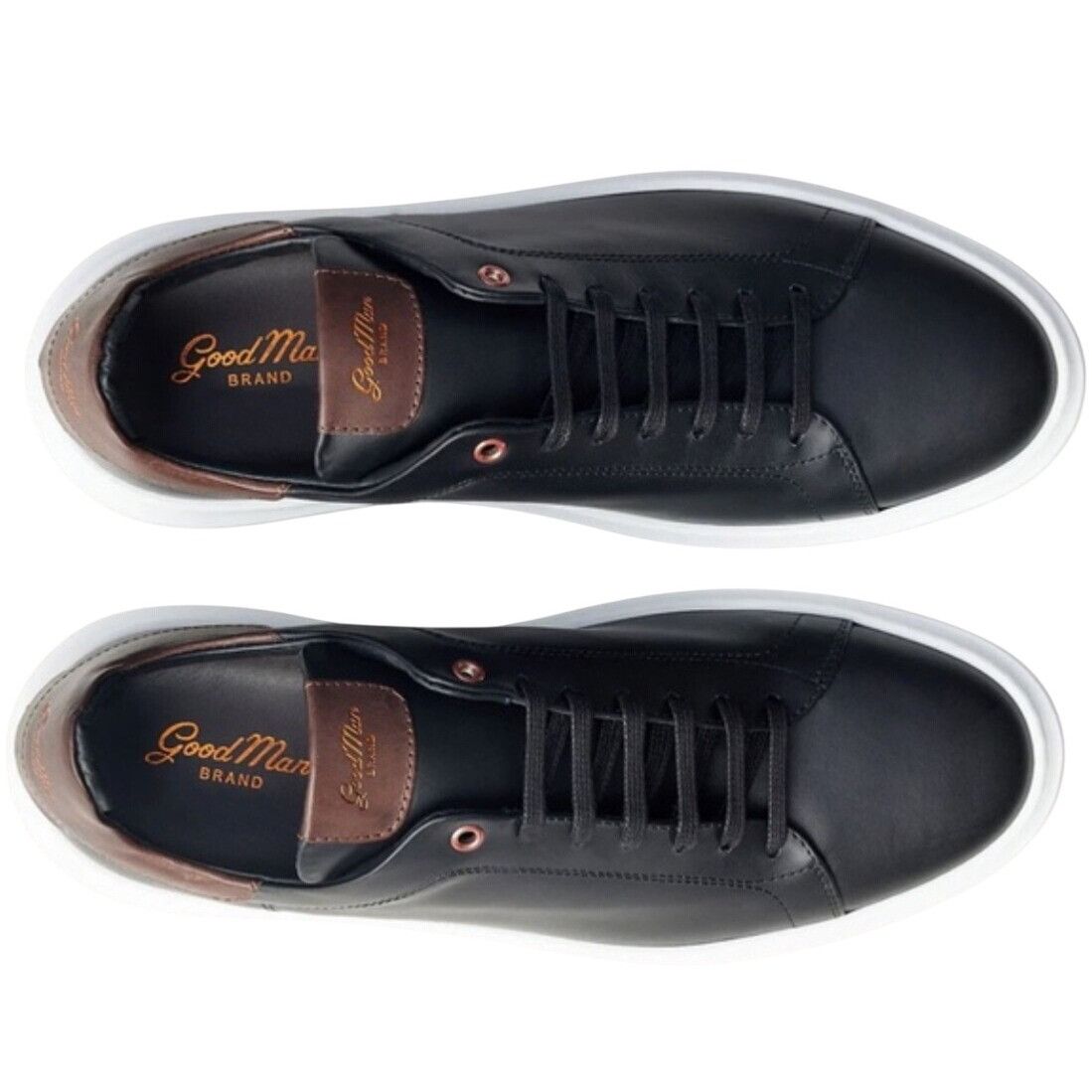 Good Man Brand Good Man Brand Mens Napa Leather Sneakers Size 8 Size US 8 / EU 41 - 4 Thumbnail
