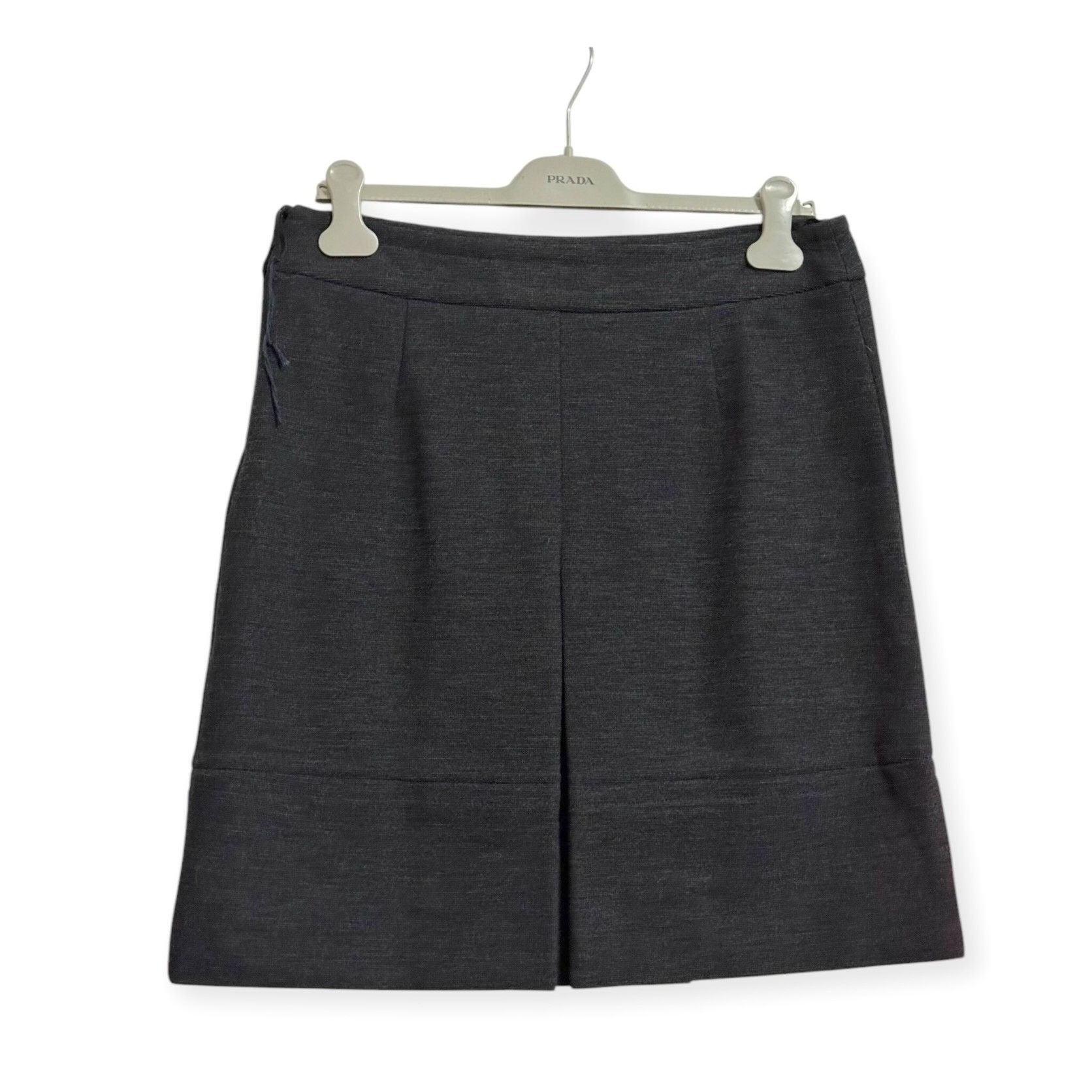 Prada Prada FW10 Archival Ponte Mini Skirt IT46 Size 32" / US 10 / IT 46 - 1 Thumbnail
