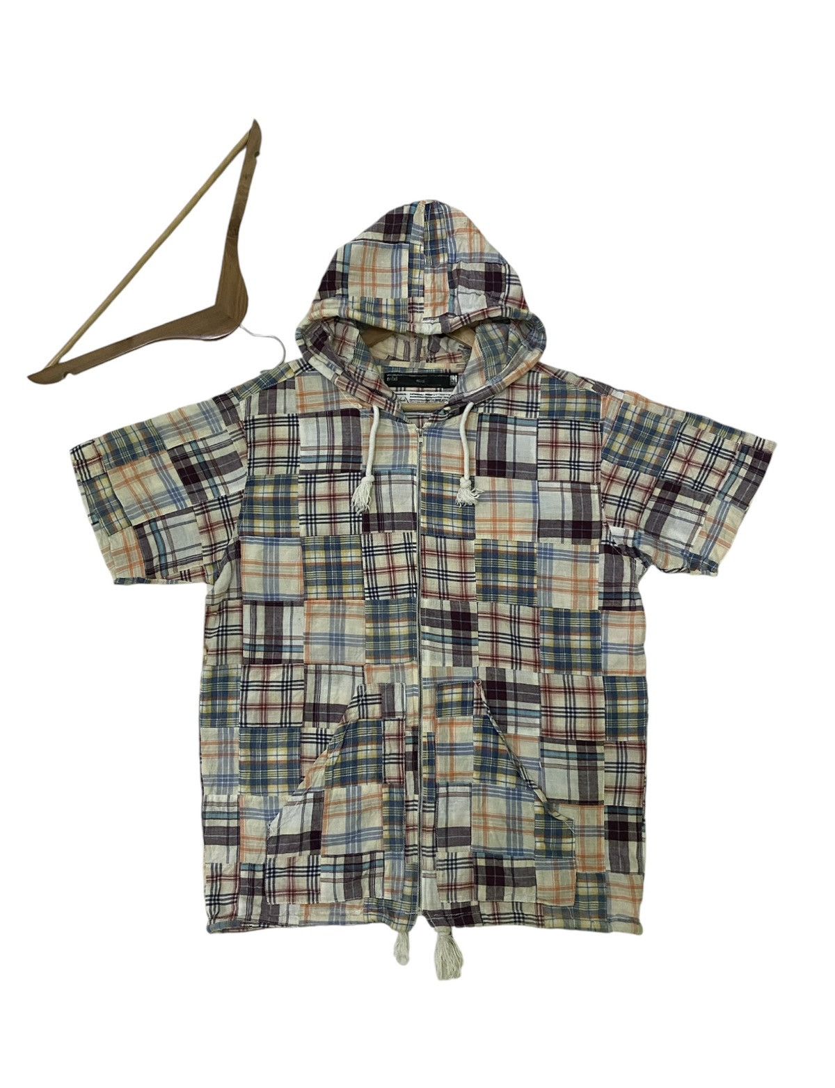 Japanese Brand Brth : Breath X Number Nine Patchwork Multi Colour Hoodie Size US M / EU 48-50 / 2 - 1 Thumbnail