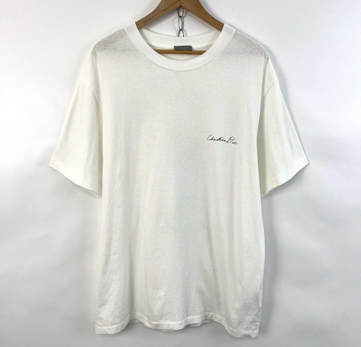 Dior DIOR Short Sleeve with Bluebell and Back Logo Print K12 Size US XL / EU 56 / 4 - 2 Thumbnail