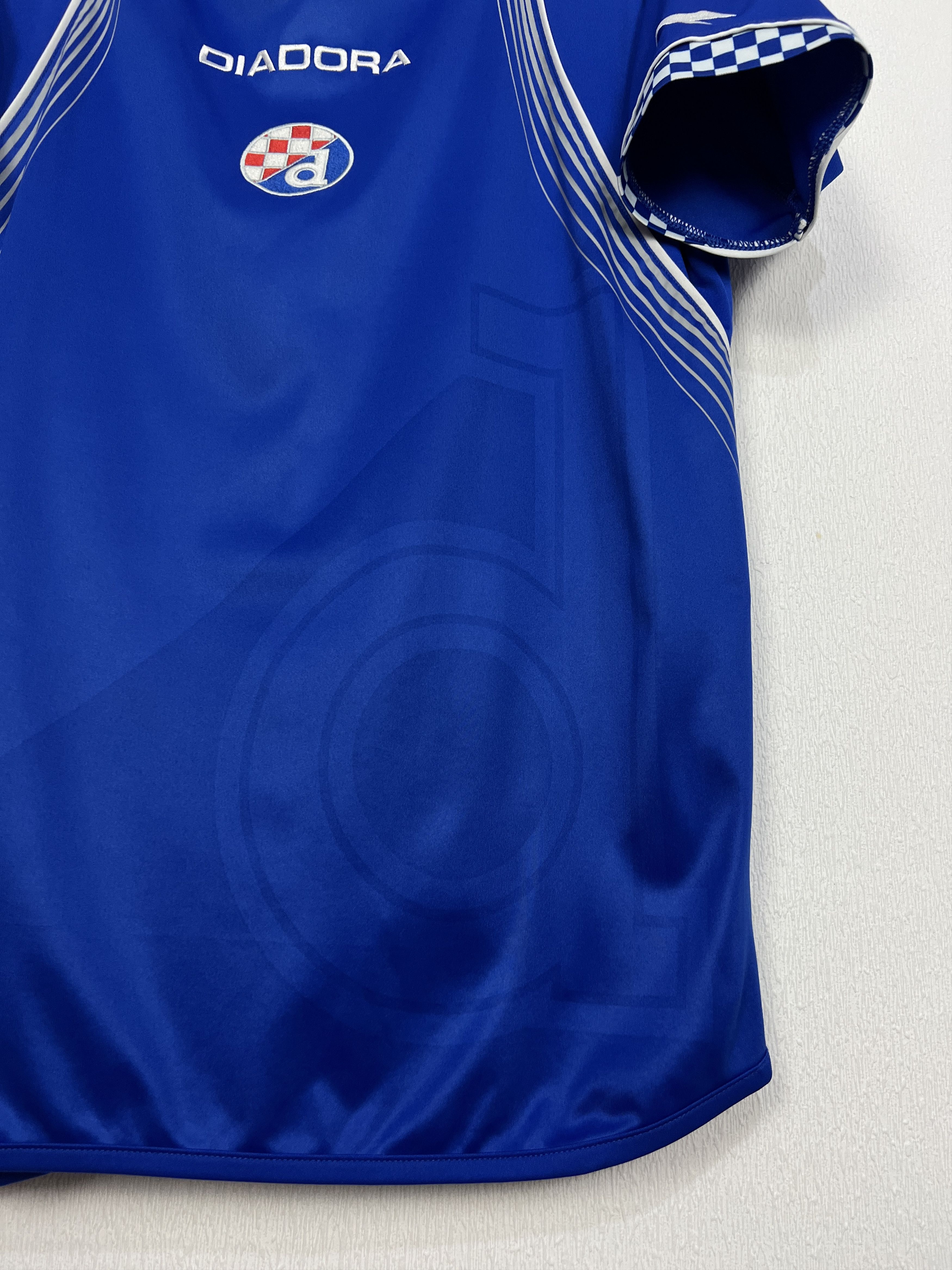 Diadora 2007 Dinamo Zagreb Football Shirt Soccer Jersey Trikot Size US L / EU 52-54 / 3 - 5 Thumbnail