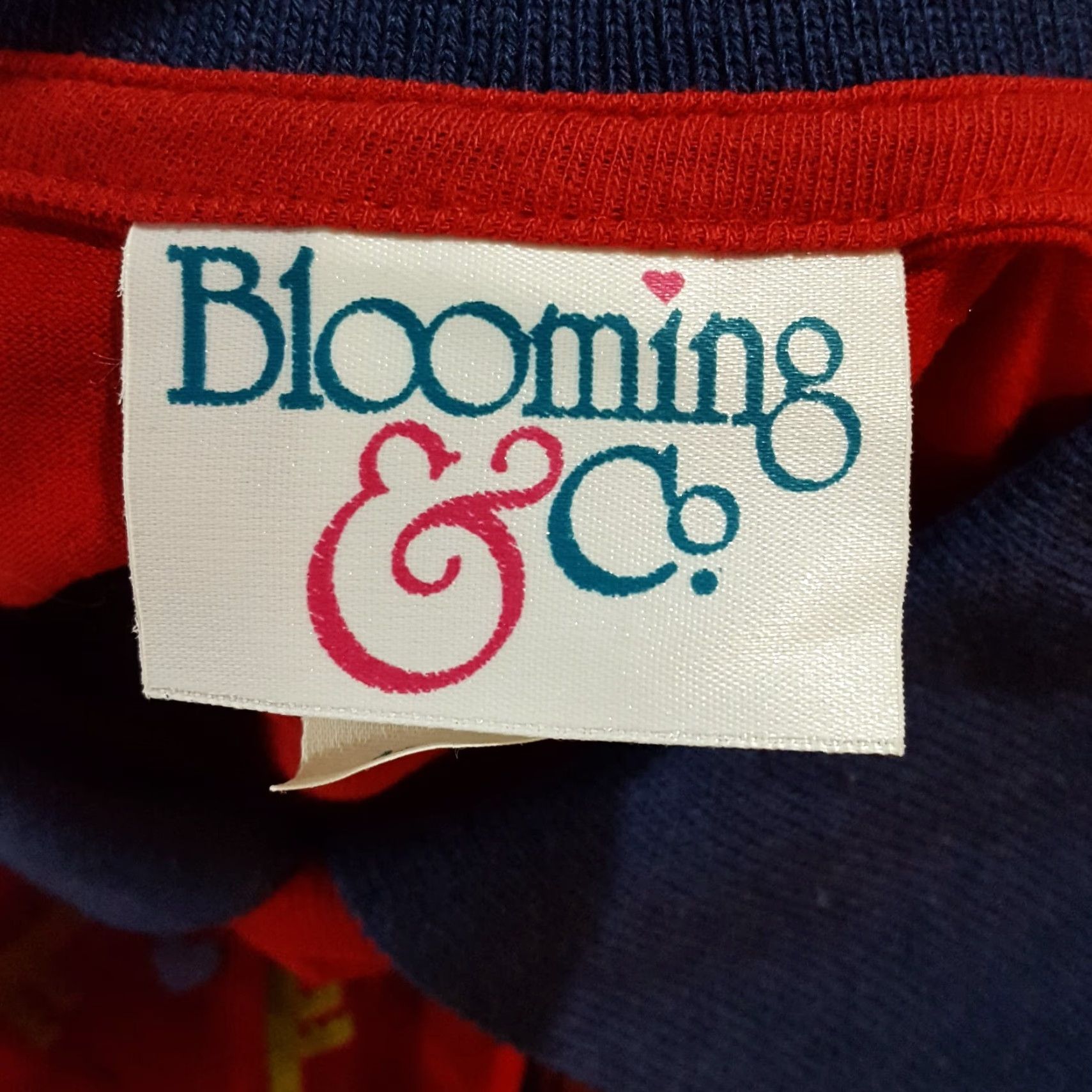 Vintage VINTAGE Blooming & Co Preppy Retro Collared Short Sleeve T-Shirt Men's Medium Red 90s Y2K Size US M / EU 48-50 / 2 - 5 Thumbnail