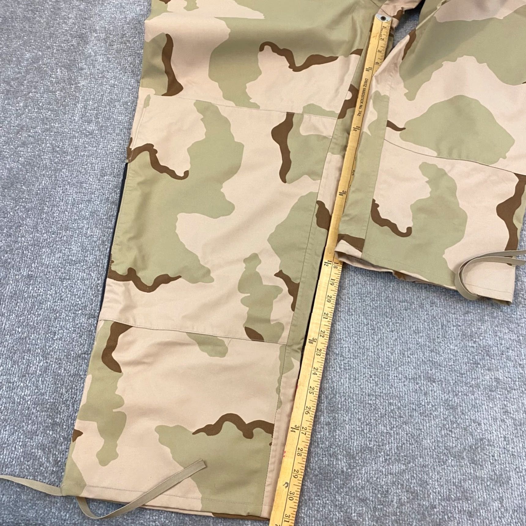 Vintage VINTAGE Gore-Seam Military Army Camo Pants Men Large Long Waterproof Breathable 90s Cargo Trousers Size US 33 - 4 Thumbnail