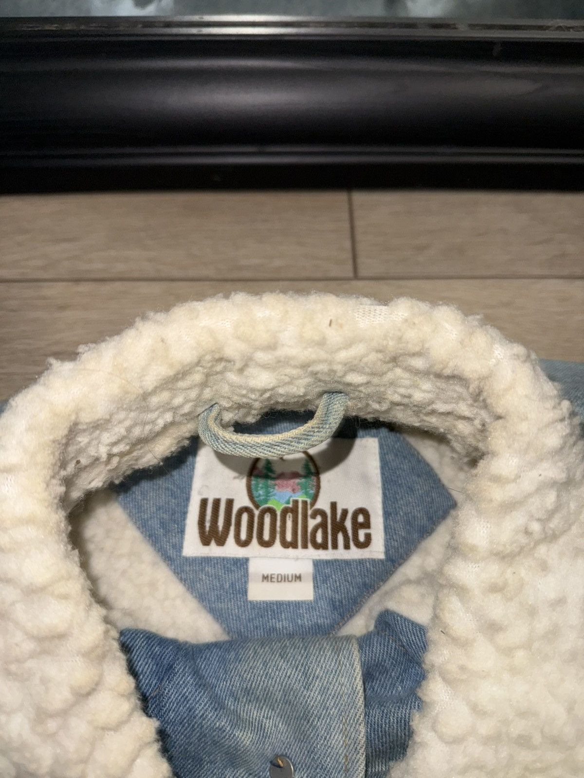 Levi's Vintage Clothing × Vintage Vintage / Y2K 1990s Woodlake Jean Jacket Sherpa Lined Size US M / EU 48-50 / 2 - 5 Thumbnail