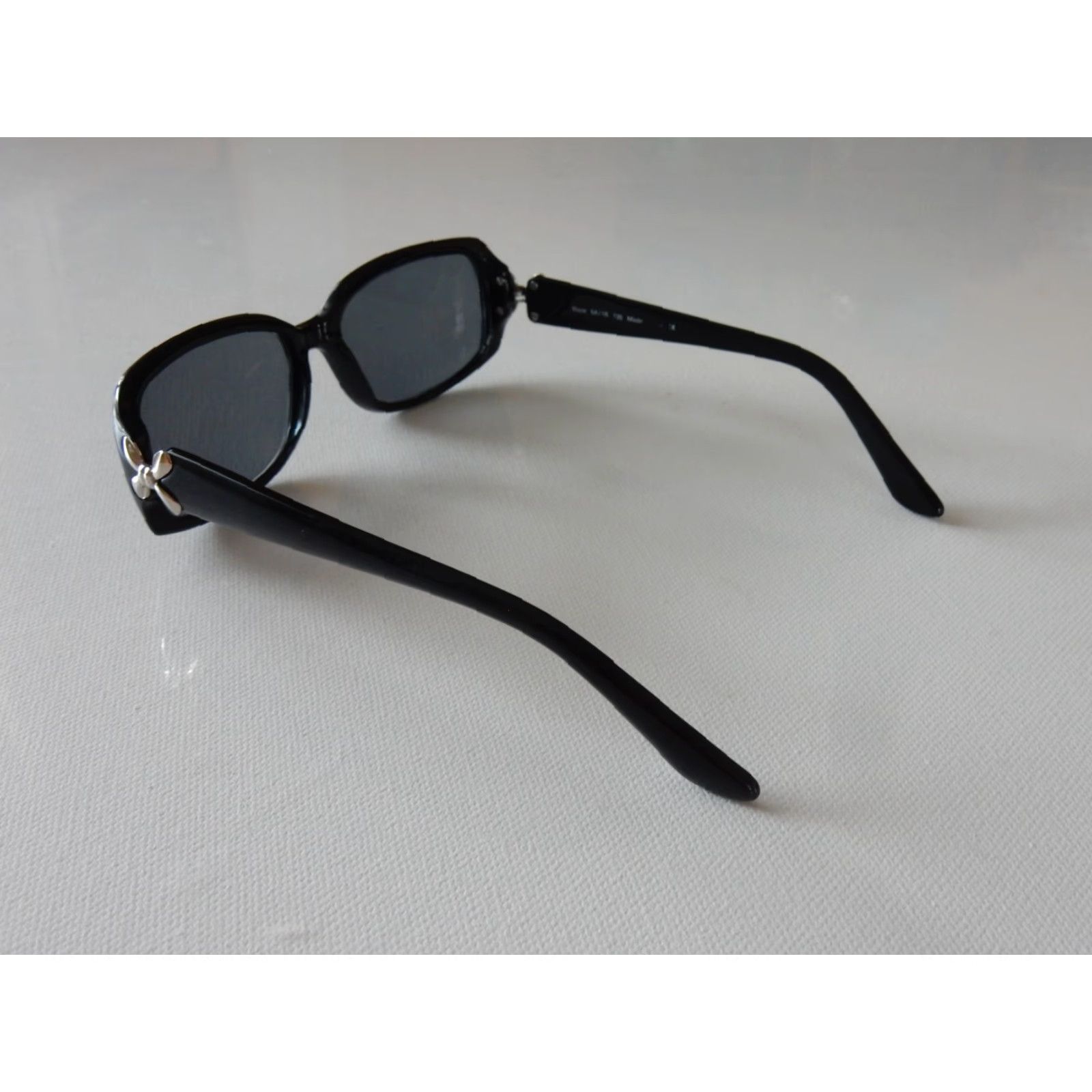 Vintage Kirkland Signature Sunglasses Frames Only Women 54-16-135 Black Prescription Size ONE SIZE - 3 Thumbnail