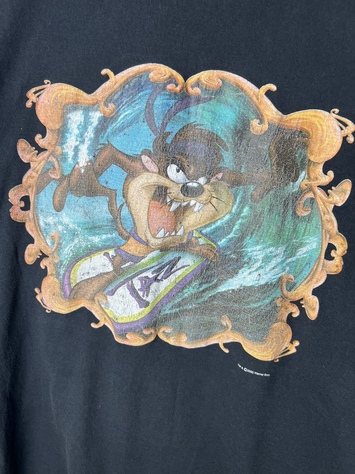 Vintage Vintage 2000 Taz Devil Looney Tunes Free Riders T-Shirt Size US L / EU 52-54 / 3 - 2 Thumbnail