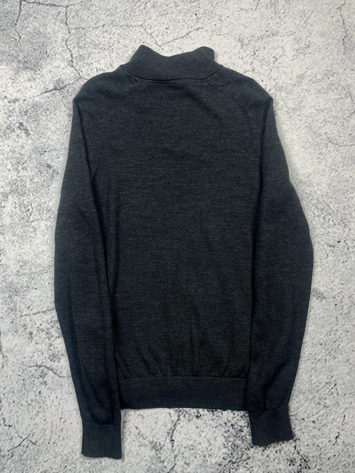 Morris Morris M Half Quarter-Zip Sweater Merino Wool Old Money egv Size US L / EU 52-54 / 3 - 3 Thumbnail