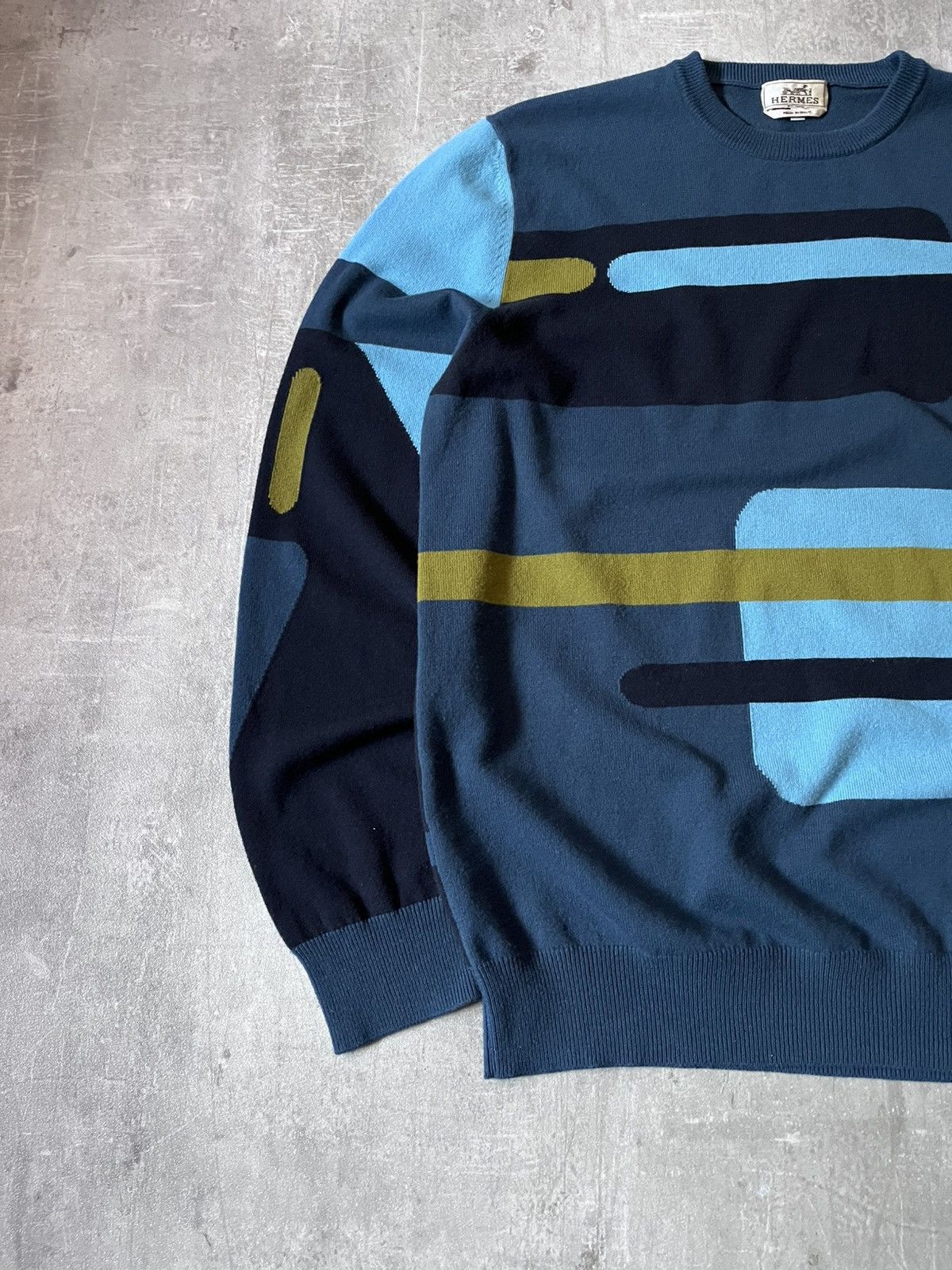 Hermes Hermes A/W 2018 wool multicolor sweater Size US XL / EU 56 / 4 - 3 Thumbnail