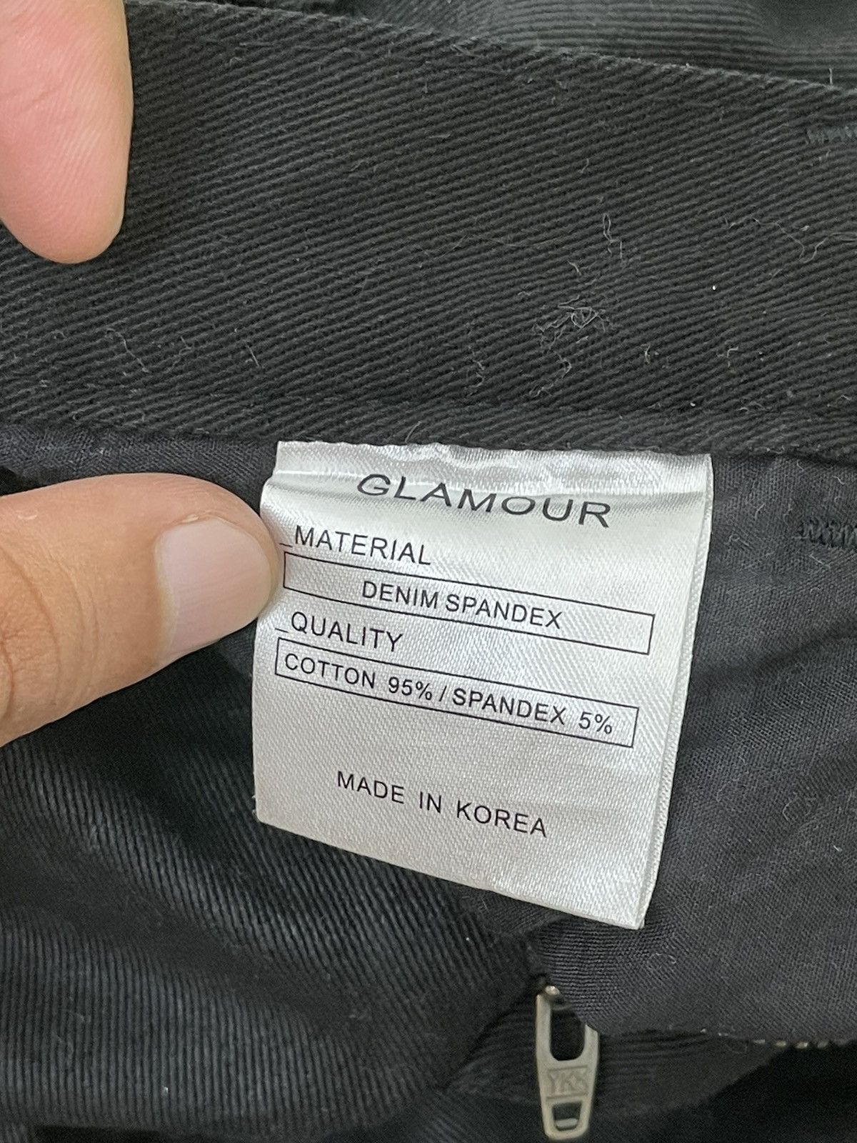 Japanese Brand Cargo Skinny Stretch Glamour Cotton Waxed Gas Mask 8🟦8 Size US 30 / EU 46 - 19 Thumbnail