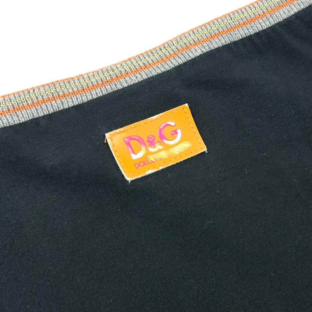 Dolce & Gabbana y2k D&G black short sleeve top, 'suddenly this summer' print Size XS / US 0-2 / IT 36-38 - 5 Thumbnail