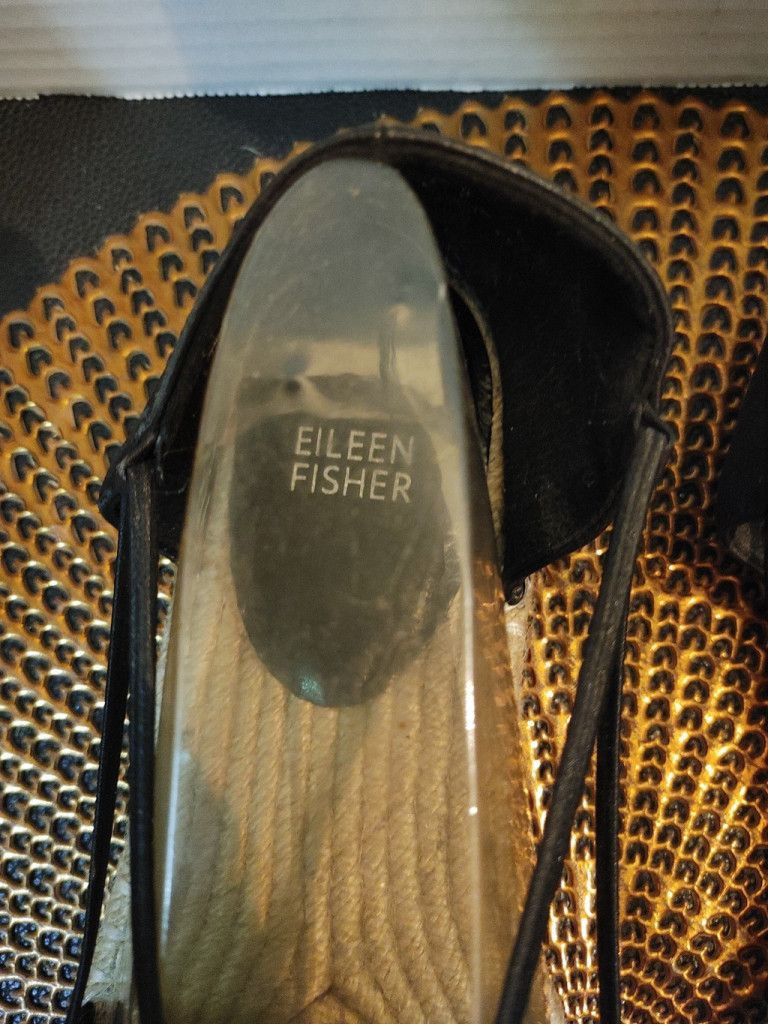 Eileen Fisher Eileen Fisher Leather Espadrilles Size 10 Size US 10 / IT 40 - 4 Thumbnail