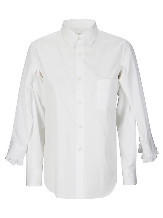 Comme des Garcons COMME DES GARCONS Women Shirts ROB014S25 2 WHITE Size XS / US 0-2 / IT 36-38 - 1 Thumbnail