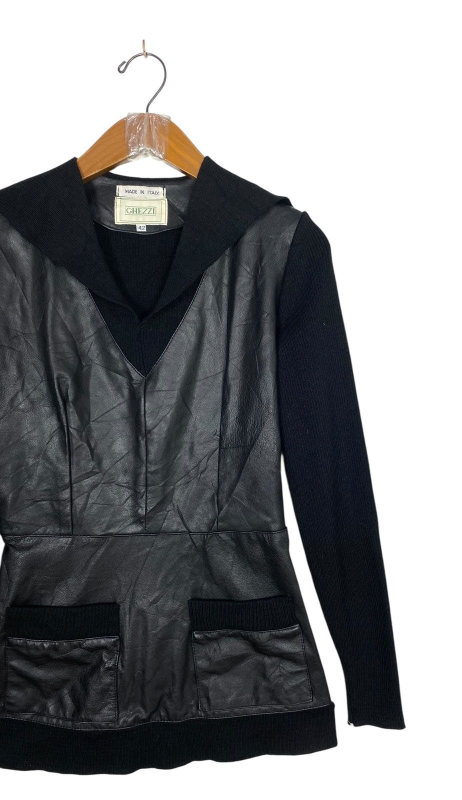 Other Rare‼️Vintage Ghezzi Pelle Leather Made in Italy Size S / US 4 / IT 40 - 3 Thumbnail