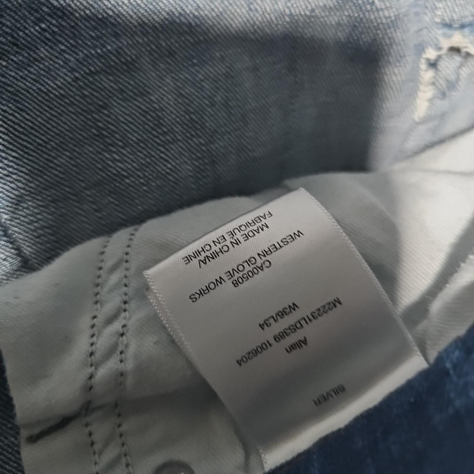 Silver Jeans Co. Silver Jeans Allan Mens 36x34 Jeans Size US 36 / EU 52 - 3 Thumbnail