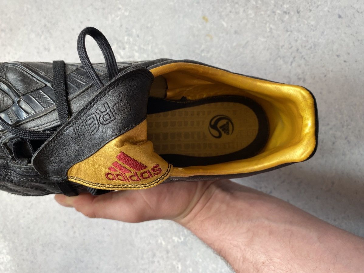 Adidas Adidas Predator Black Leather Professional Football Boots Size US 12 / EU 45 - 11 Thumbnail