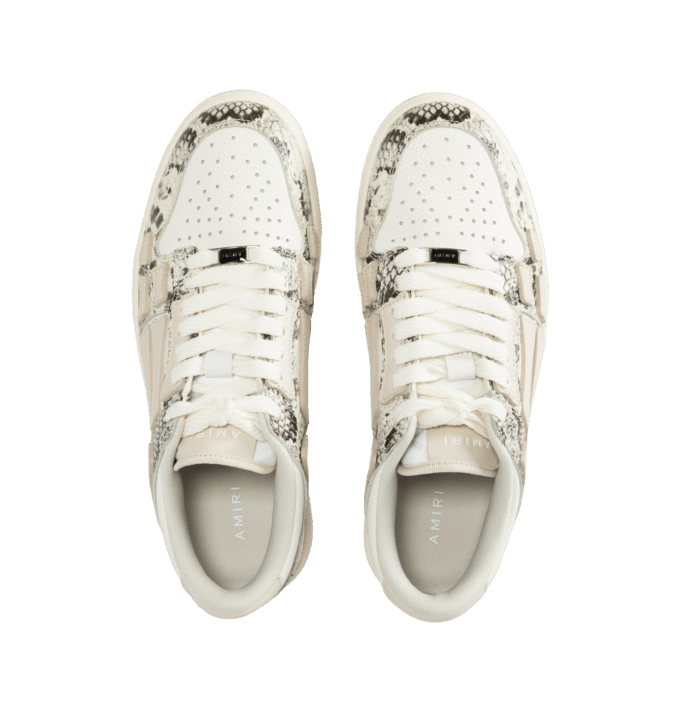Amiri o1h1sh1124 Low Top Sneakers in Alabaster Size US 12 / EU 45 - 5 Thumbnail