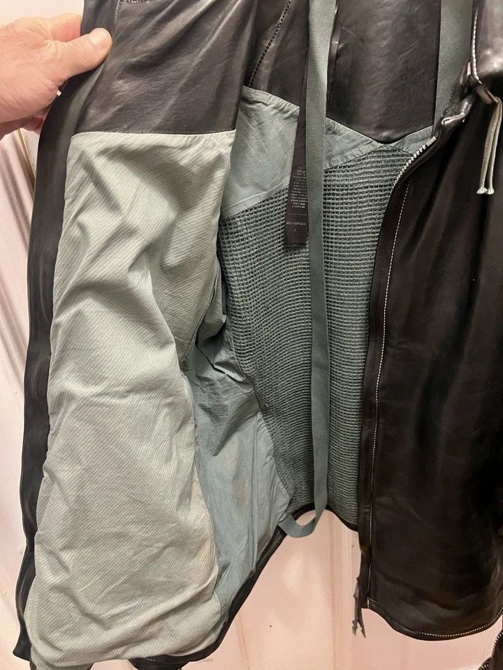 Boris Bidjan Saberi Object Dyed Oiled Horse Leather Jacket XL Size US XL / EU 56 / 4 - 3 Thumbnail