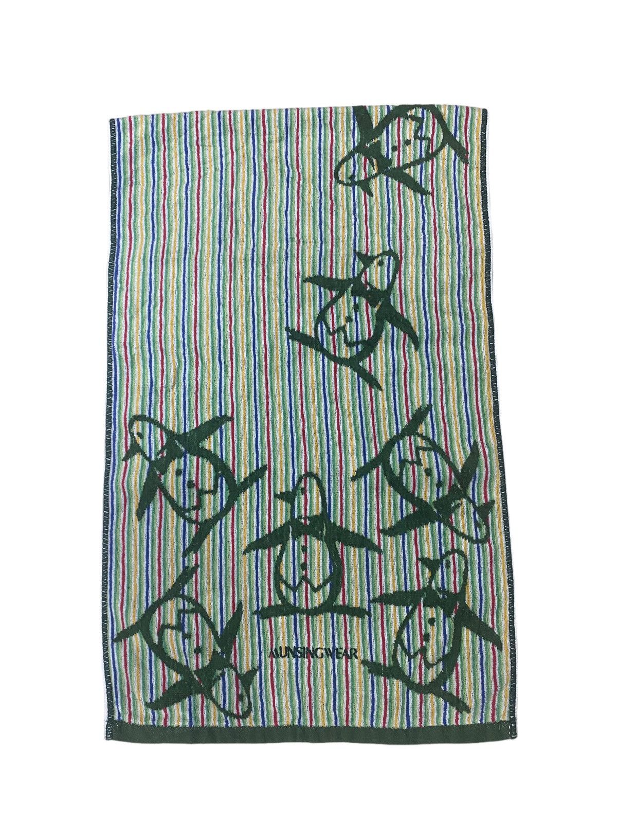 Grand Slam × Vintage VINTAGE MUNSINGWEAR Grandslam Stripes Face / Hand Towel Size ONE SIZE - 1 Thumbnail