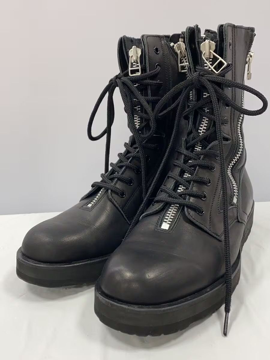 Yohji Yamamoto yohji yamamoto POUR HOMME/HE-E07-761 Lace-up boots Size US 12 / EU 45 - 2 Thumbnail