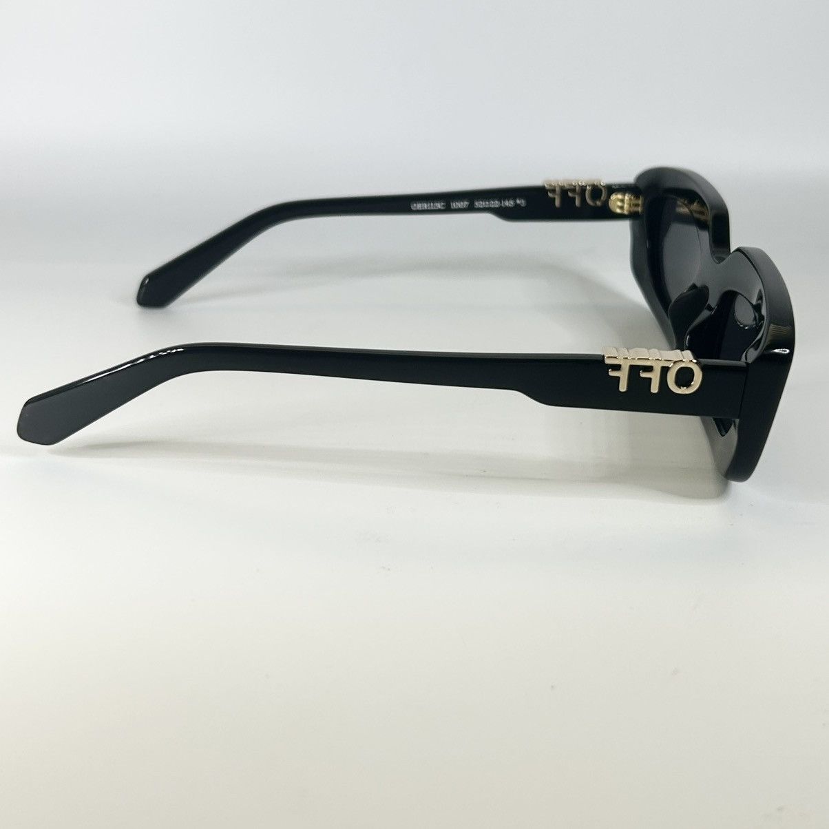 Off-White New Pair of Off-White 52mm Renton Rectangle Sunglass Size ONE SIZE - 5 Thumbnail