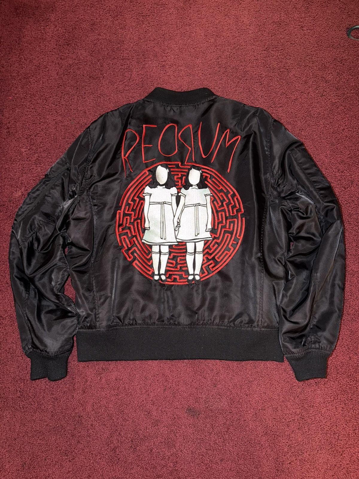 Flatbush Zombies Flatbush Zombies Redrum Bomber jacket Size US L / EU 52-54 / 3 - 3 Thumbnail