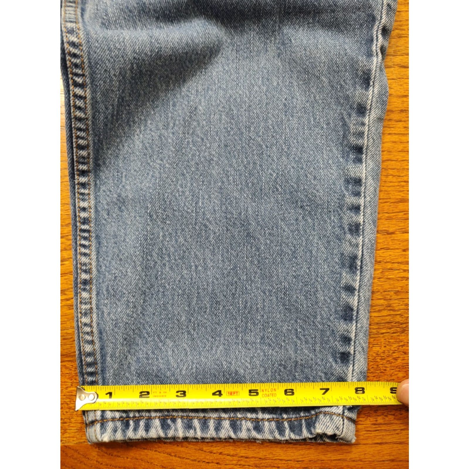 Levi's VINTAGE Levi's 560 Jeans Mens 34x35 Blue Loose Fit Tapered Leg Baggy 90s Grunge USA Denim Cotton Relaxed 5-Pocket Logo Zip Size US 34 / EU 50 - 5 Thumbnail