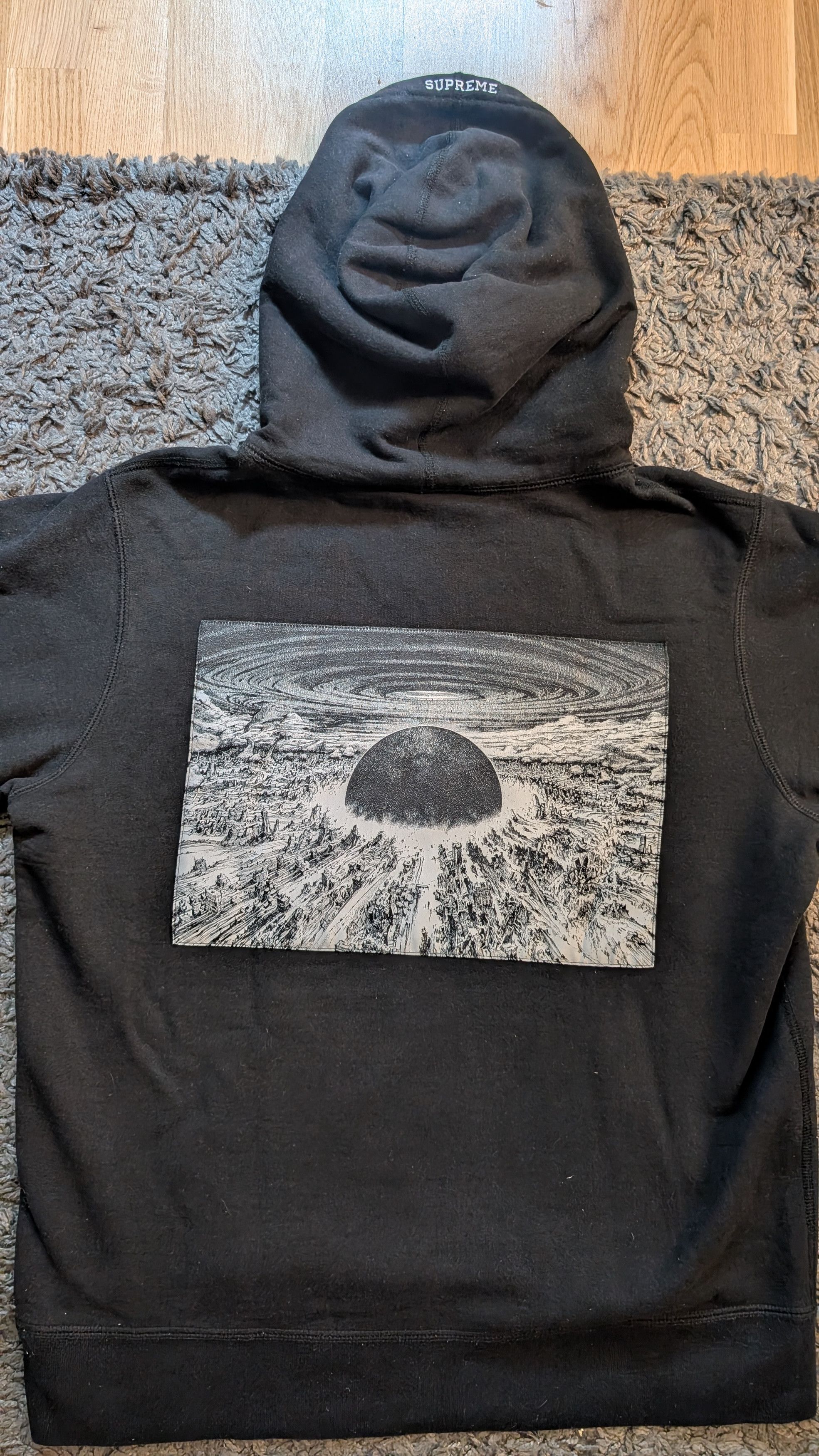 Supreme Supreme x AKIRA Arm Hooded Sweatshirt / Black US M Size US M / EU 48-50 / 2 - 3 Thumbnail