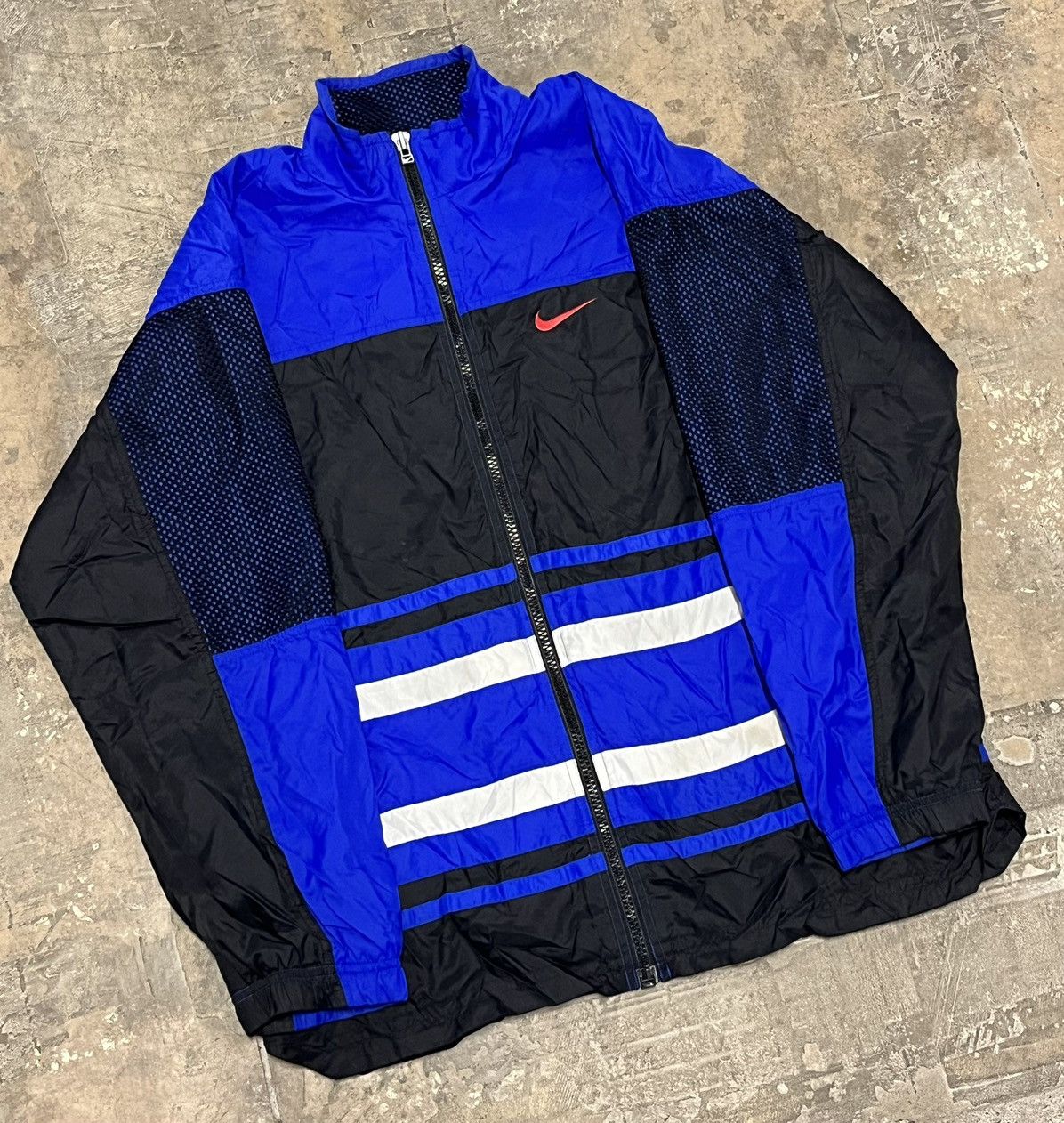 Nike × Vintage Nike vintage windbreaker 90s rare hype streetwear y2k Size US L / EU 52-54 / 3 - 6 Thumbnail