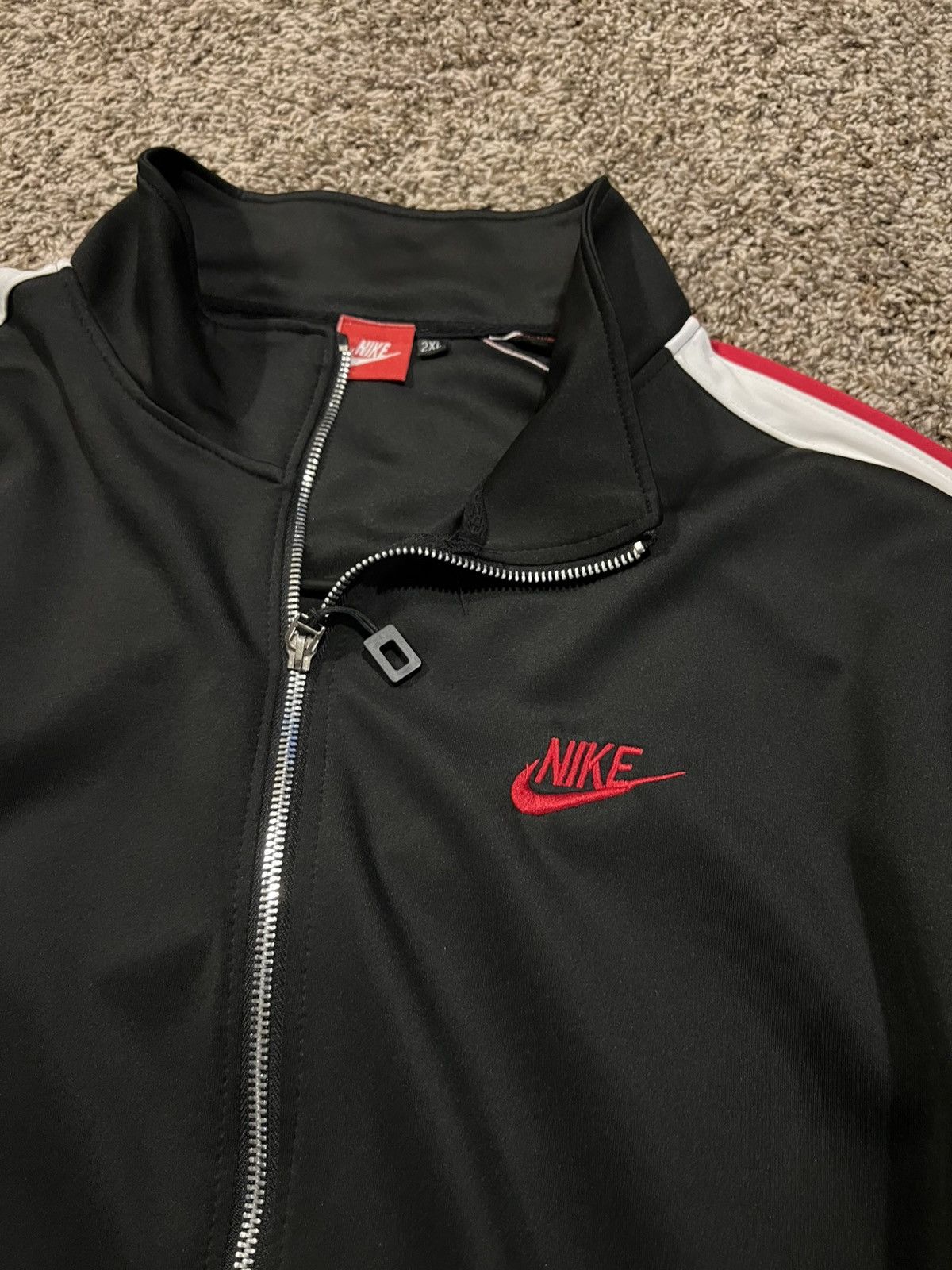 Nike Y2K multi color Nike jacket | 2XL | Size US XXL / EU 58 / 5 - 2 Thumbnail