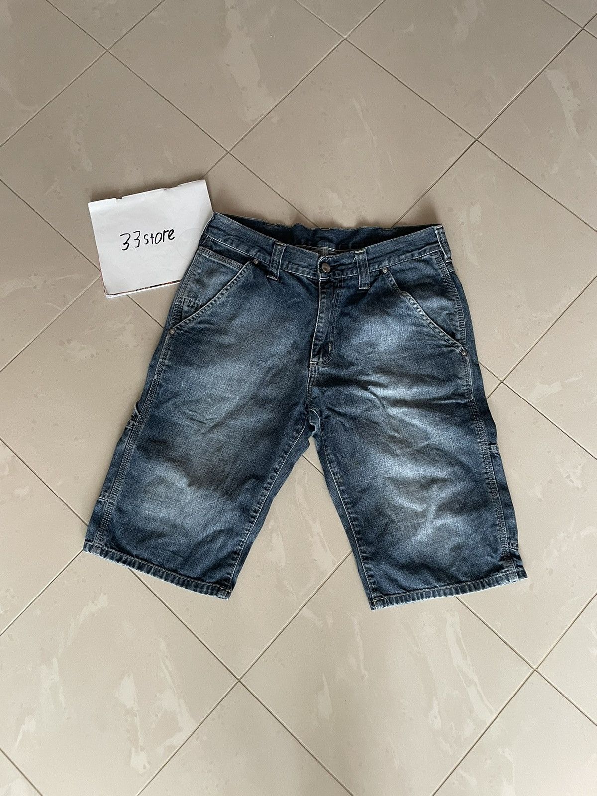 Carhartt Vintage Carhartt Carpenter Shorts Size US 29 - 1 Thumbnail