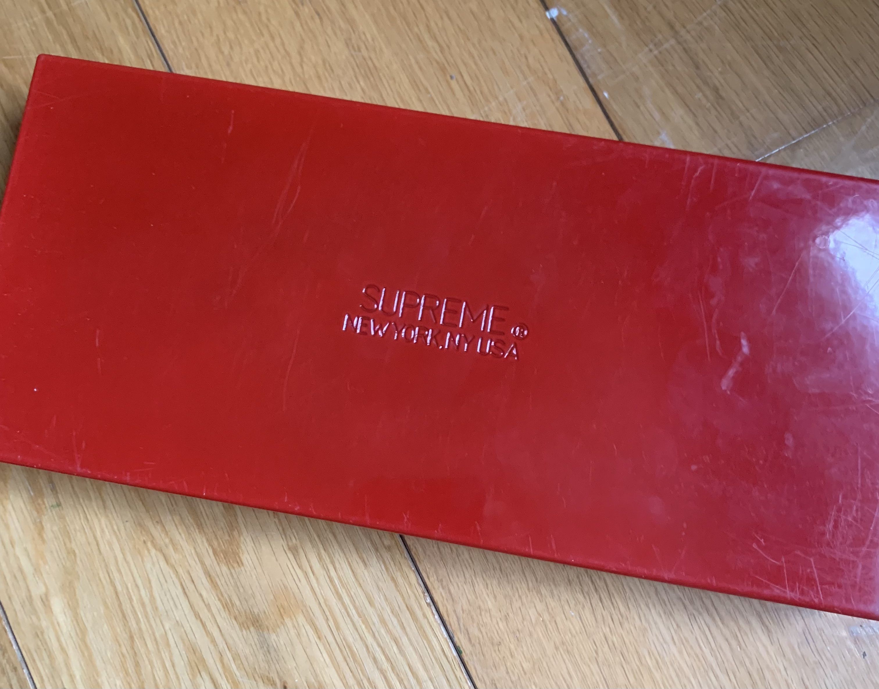 Supreme Supreme Large Metal Storage Box Red Size ONE SIZE - 6 Thumbnail