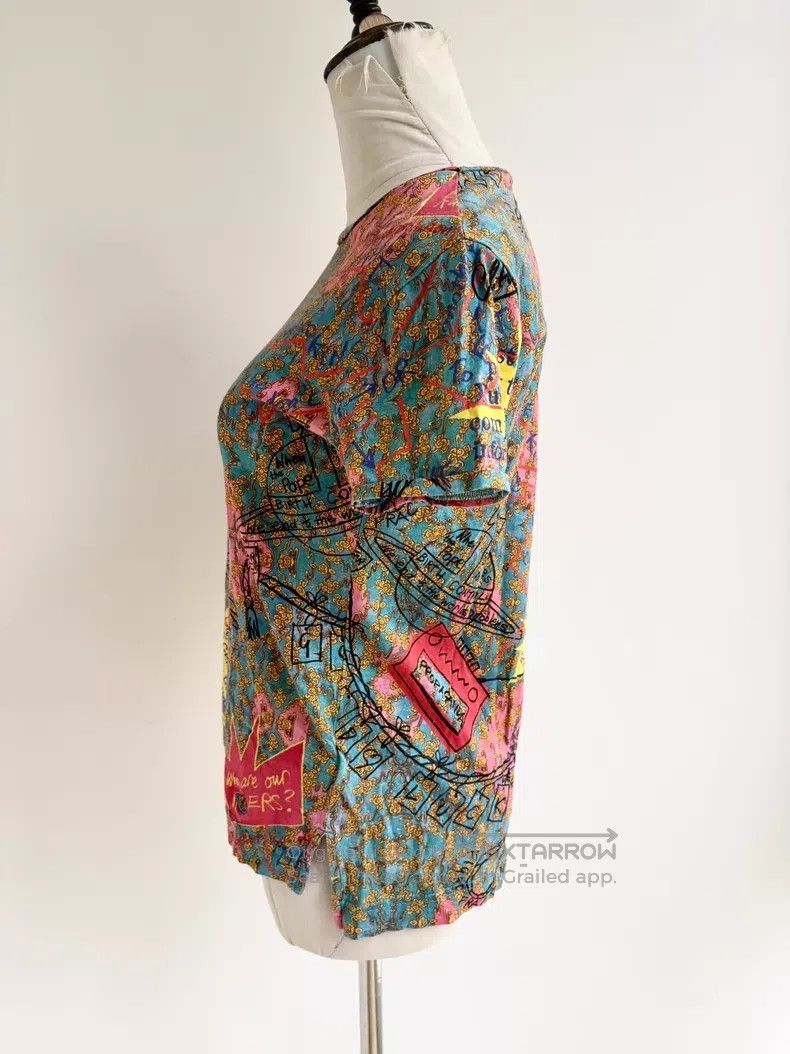 Vivienne Westwood Vivienne Westwood Colorful Graffiti Short Sleeve Size S / US 4 / IT 40 - 6 Thumbnail