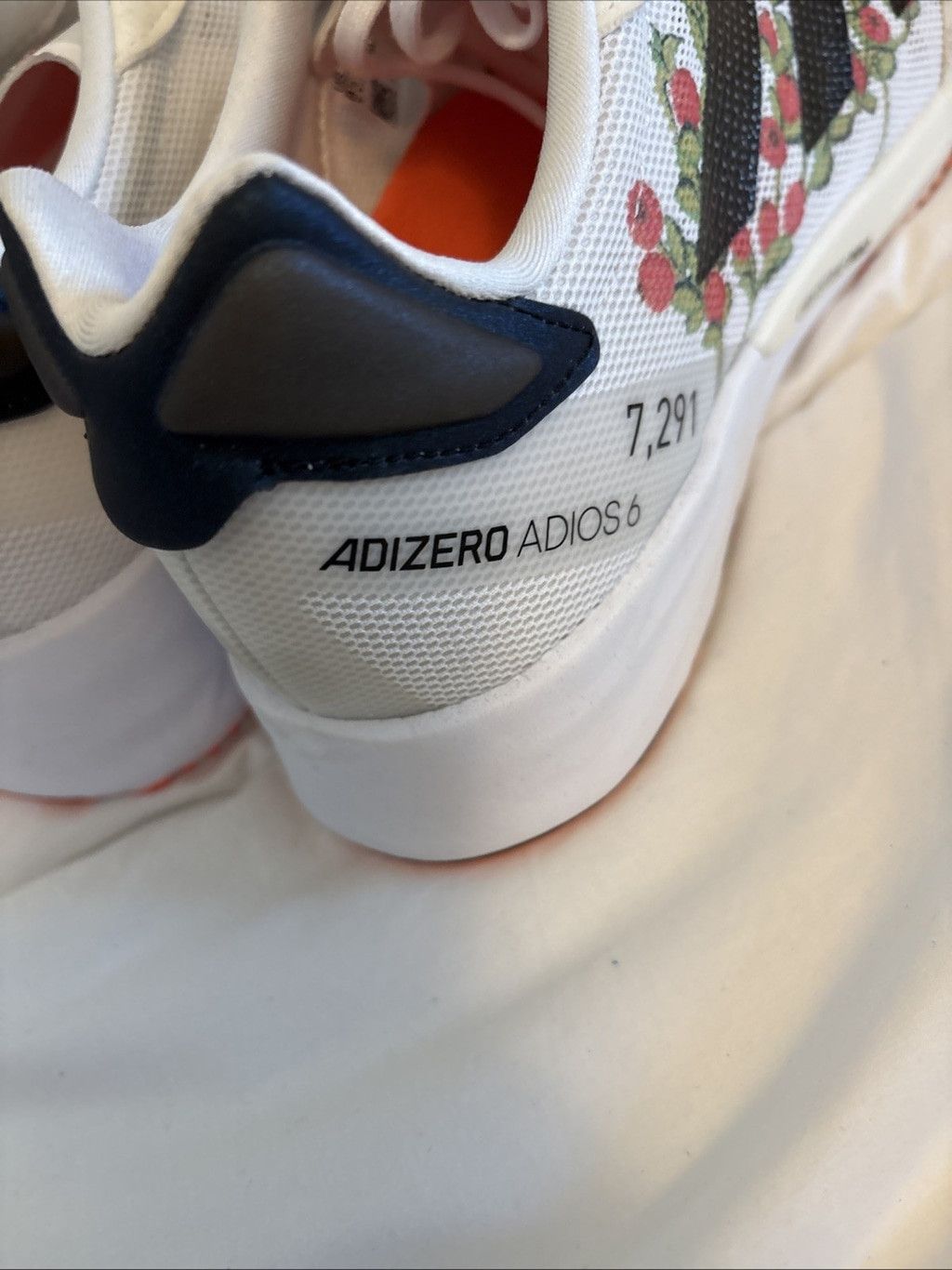Adidas Adidas Adizero Adios 6 Pomegranate Sneakers Solar Red Sz 8.5 Size US 8.5 / EU 41-42 - 3 Thumbnail