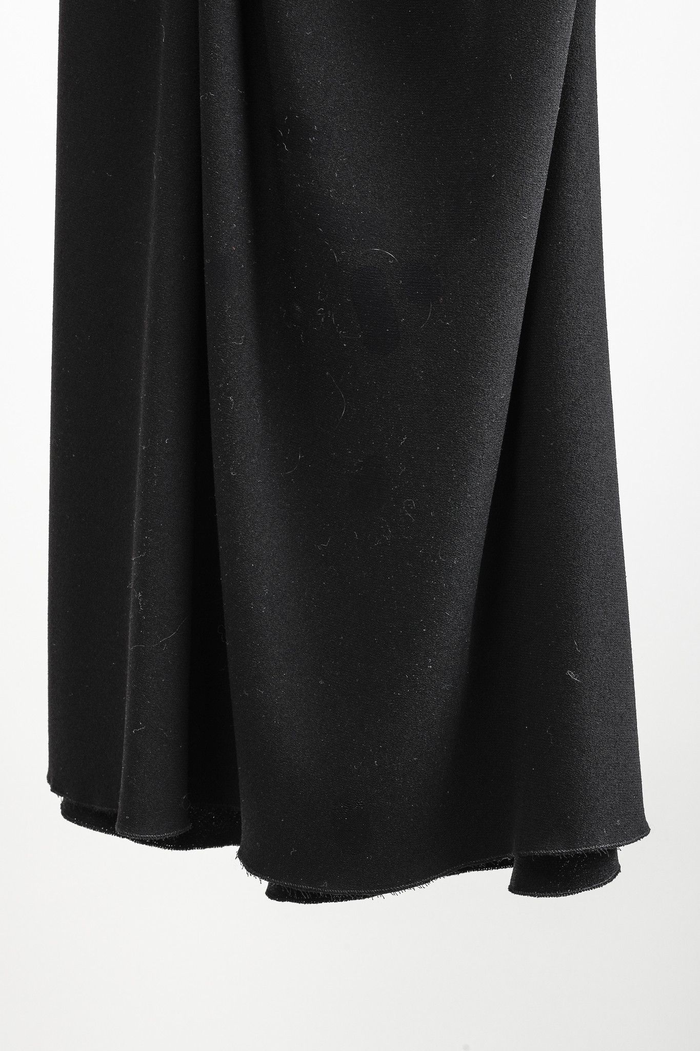Prada Prada Black Crepe Bow Sleeveless Dress Size XS / US 0-2 / IT 36-38 - 6 Thumbnail