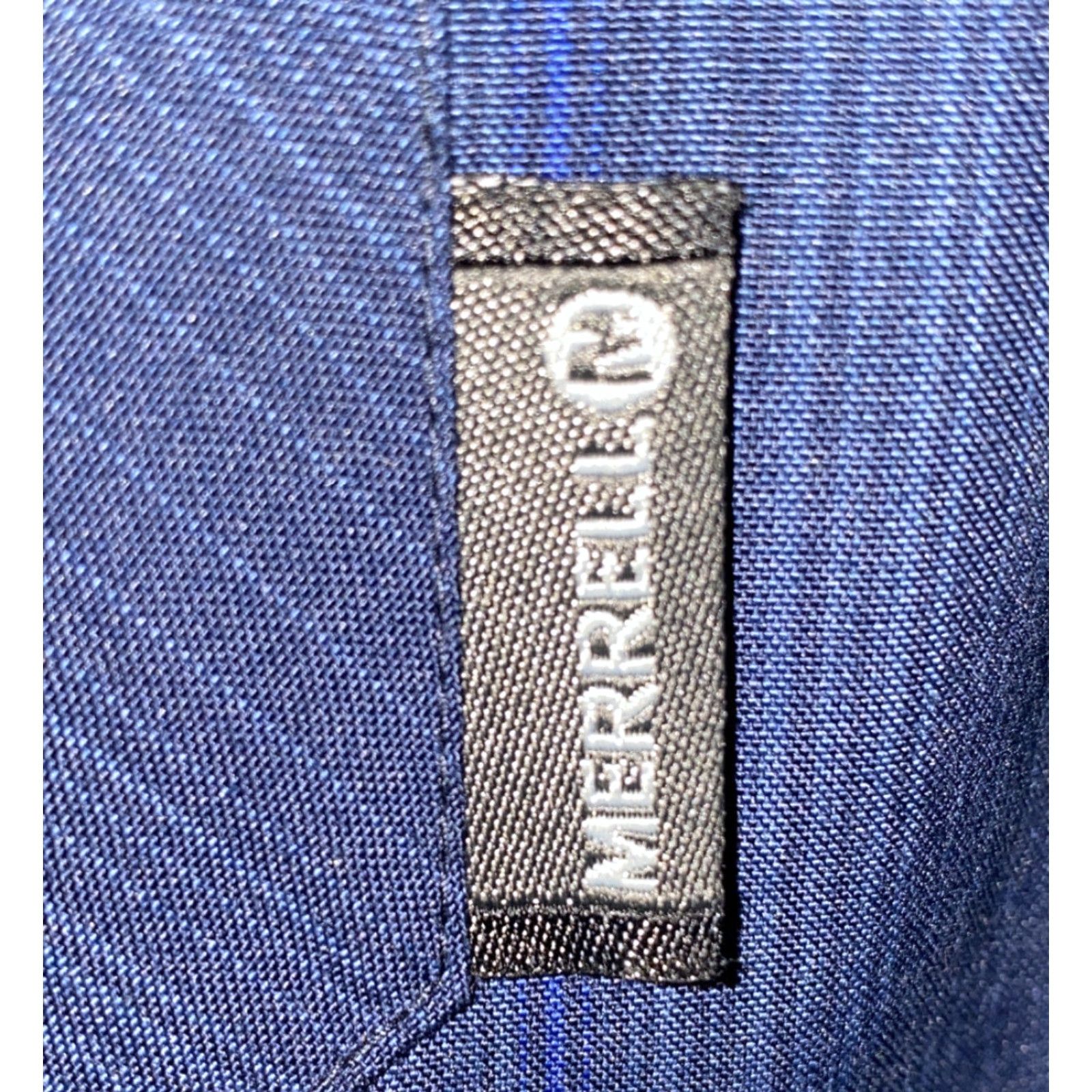 Merrell Merrell Mens Blue Long Sleeve Button Front Shirt 23 In Armpit - Regular L, Button-Up, Collared, Striped, Men’s Shirt Size US L / EU 52-54 / 3 - 4 Thumbnail
