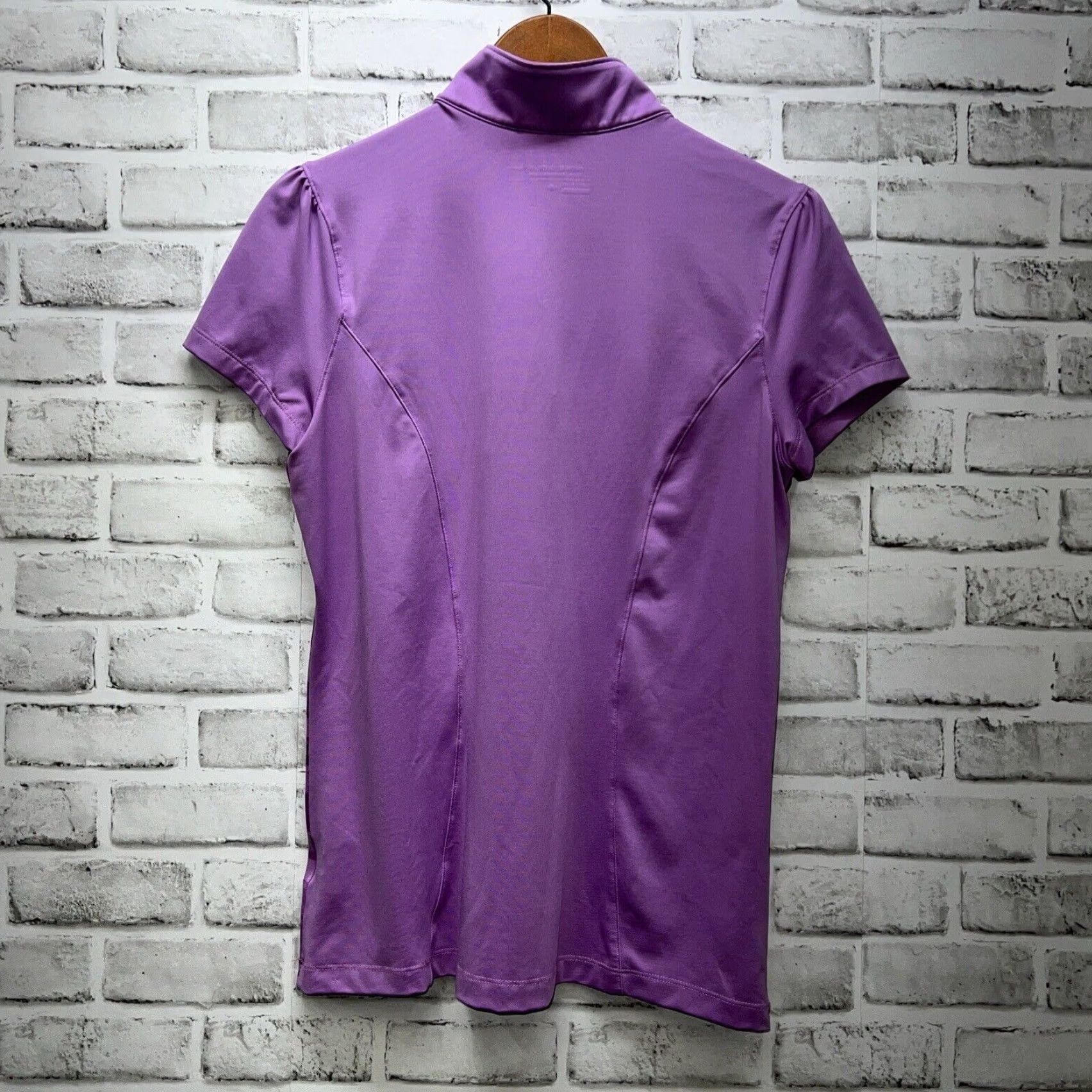 Nike VINTAGE Nike Golf Tour Performance Women’s Half Zip Shirt Pink Size L Activewear Size L / US 10 / IT 46 - 4 Thumbnail