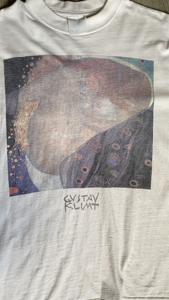 Vintage Vintage Gustav Klimt Danae 1991 art erotic t-shirt Size US XL / EU 56 / 4 - 1 Thumbnail