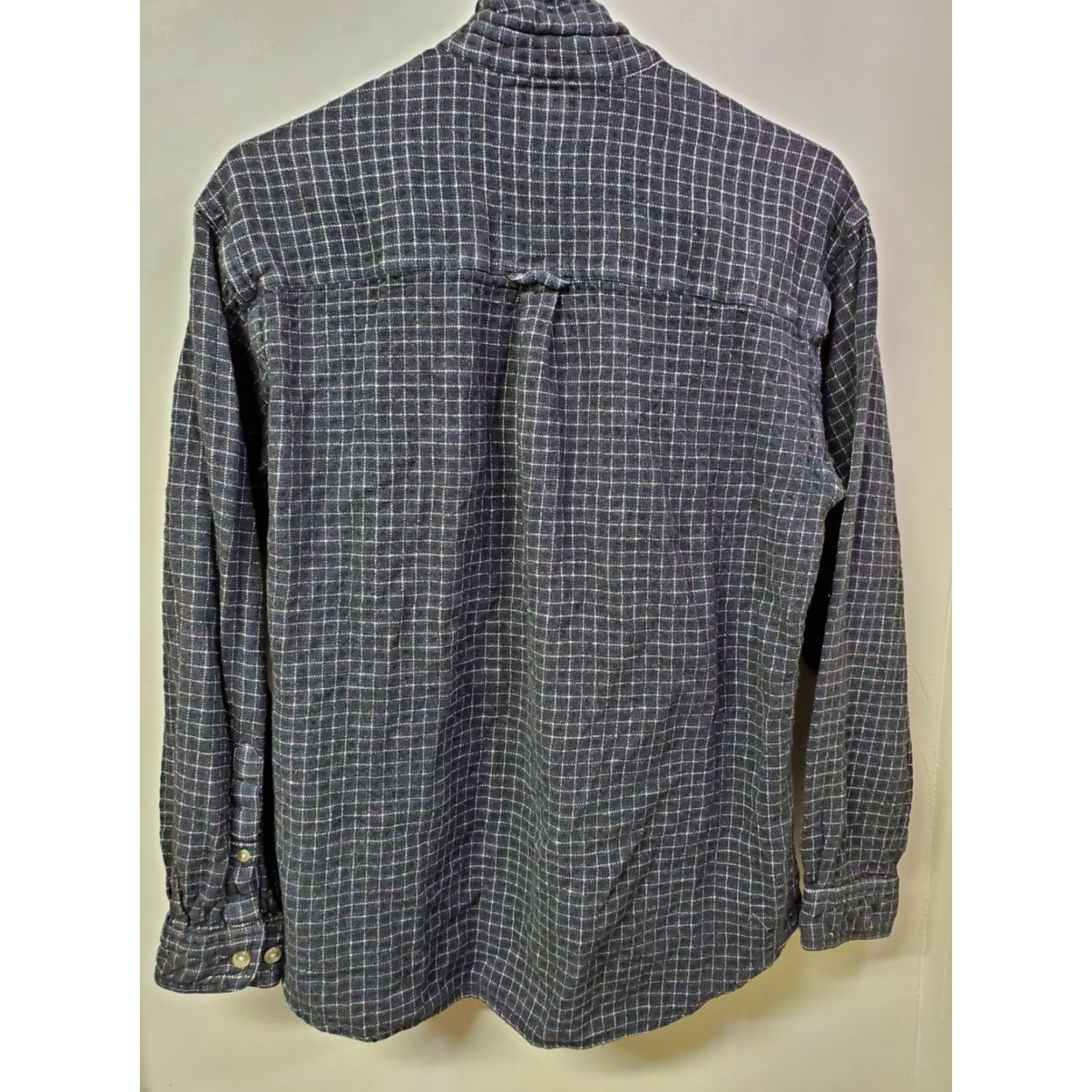 Vintage Columbia Flannel Shirt Mens XL Black Shepherds Check Long Sleeve Button Down Pocketed Regular Fit Cotton Rayon Regular Size US XL / EU 56 / 4 - 7 Thumbnail