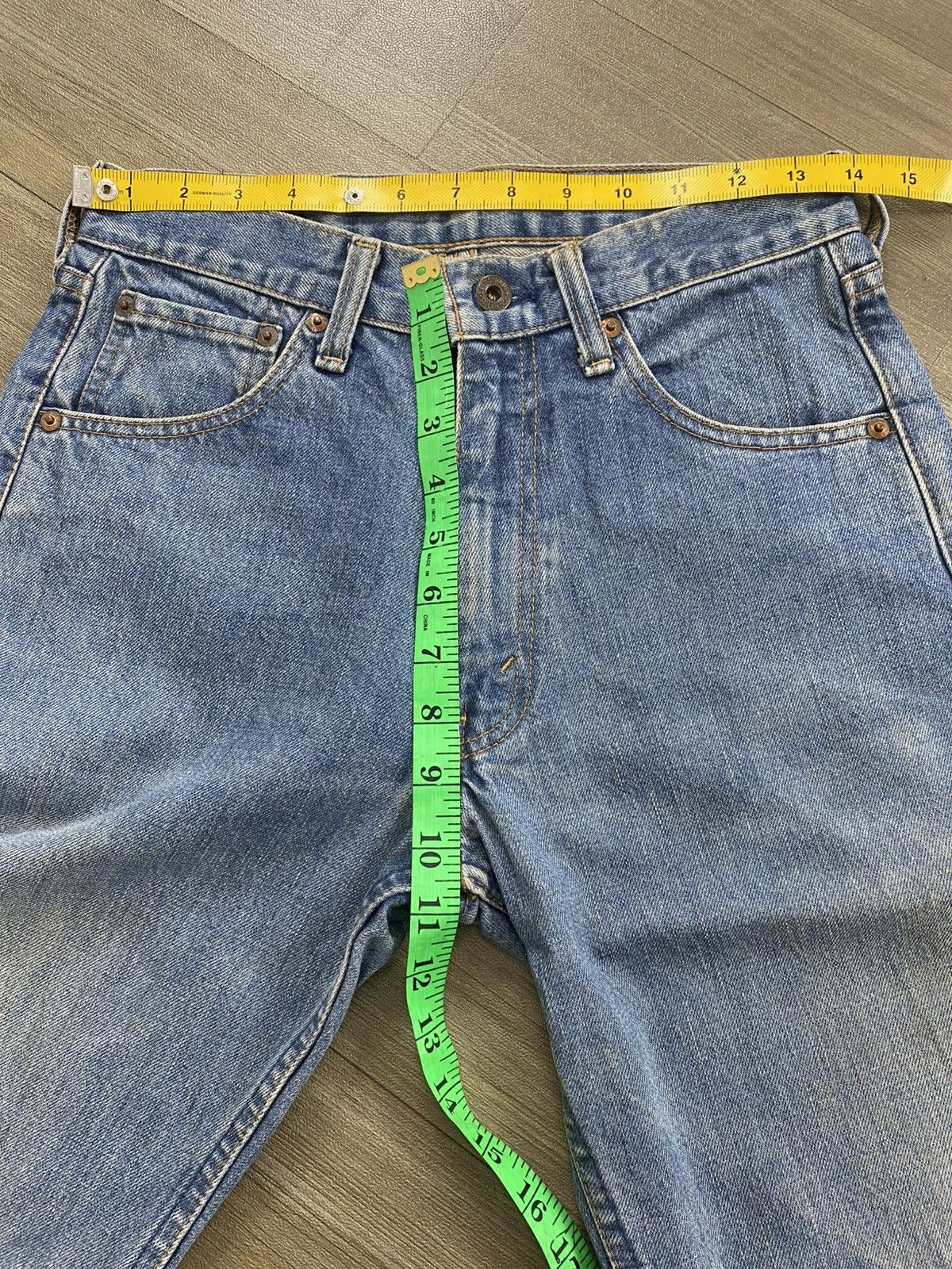 Levi's Vintage Clothing Vintage Levis 503 28x36 Selvedge Straight Fit Blue Jeans Size US 28 / EU 44 - 15 Thumbnail