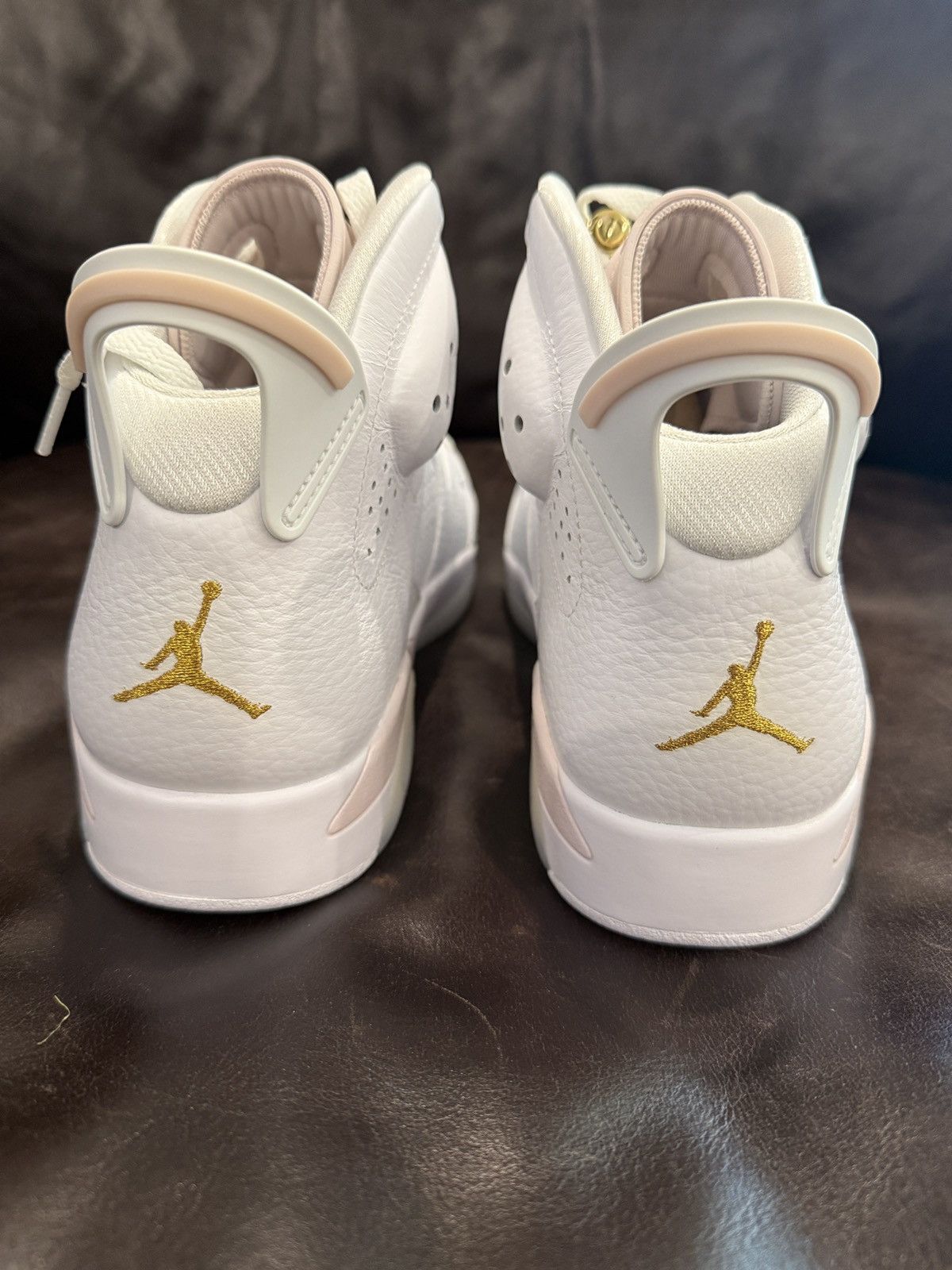 Nike Air Jordan 6 “Gold Hoops” Promo Sample - (Dh9696-100) DS OG Size US 10 / IT 40 - 6 Thumbnail