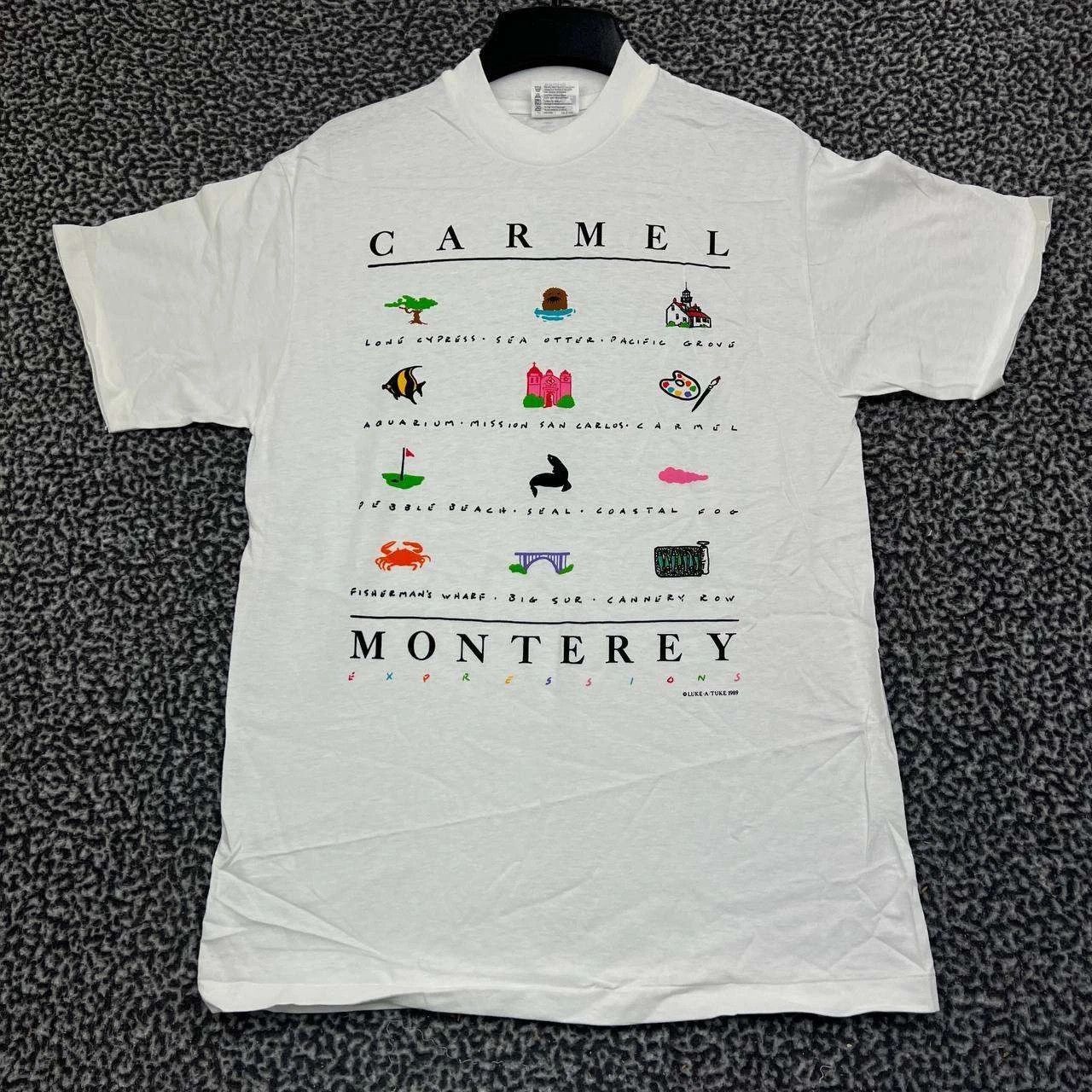 Hanes Vintage Carmel Monterey Shirt Men M Hanes Beefy Short Sleeve Size US M / EU 48-50 / 2 - 1 Thumbnail