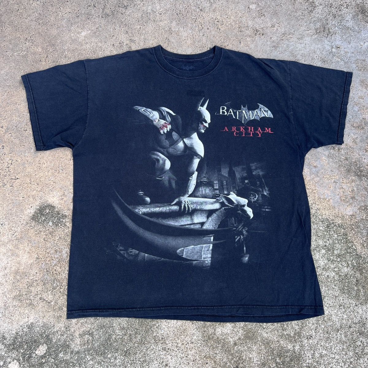 The Game Vintage Y2K Batman Arkham City 2XL Faded PlayStation Xbox Size US XXL / EU 58 / 5 - 1 Thumbnail