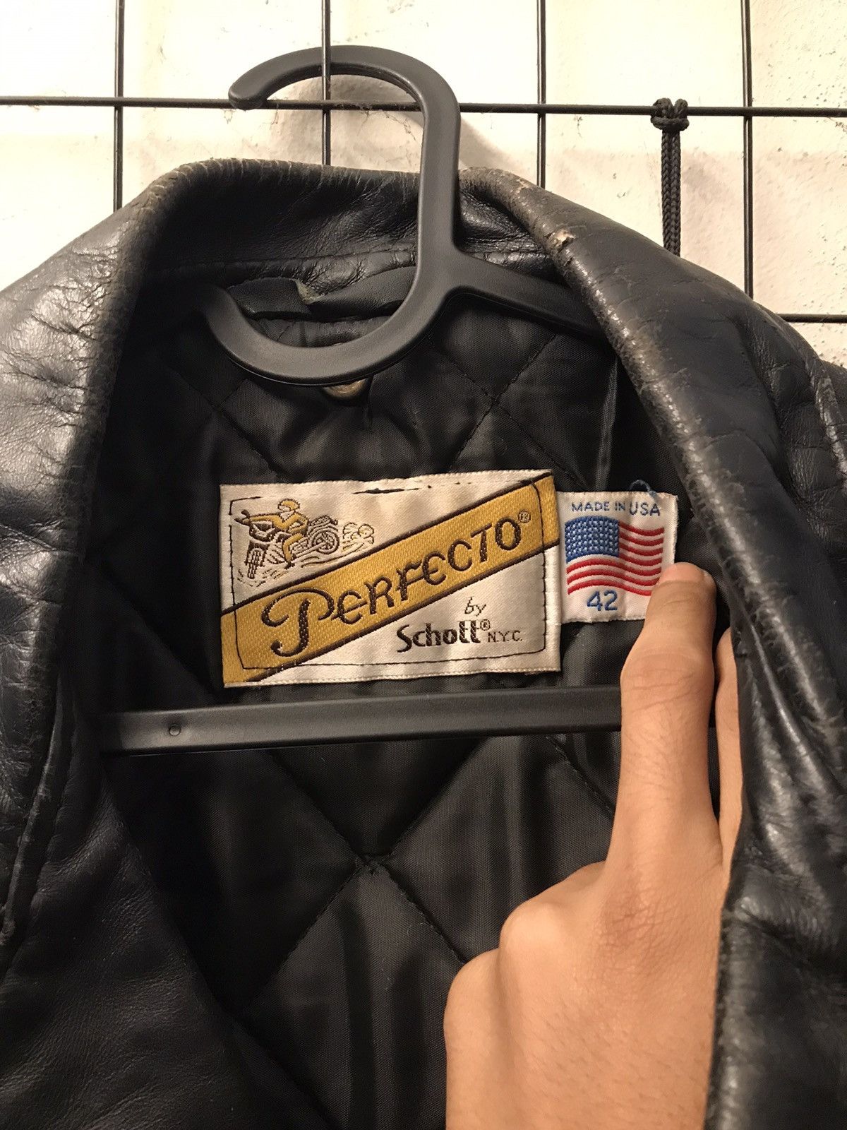 Schott × Vintage Vintage schott perfecto steerhide leather biker jacket Size US M / EU 48-50 / 2 - 2 Thumbnail