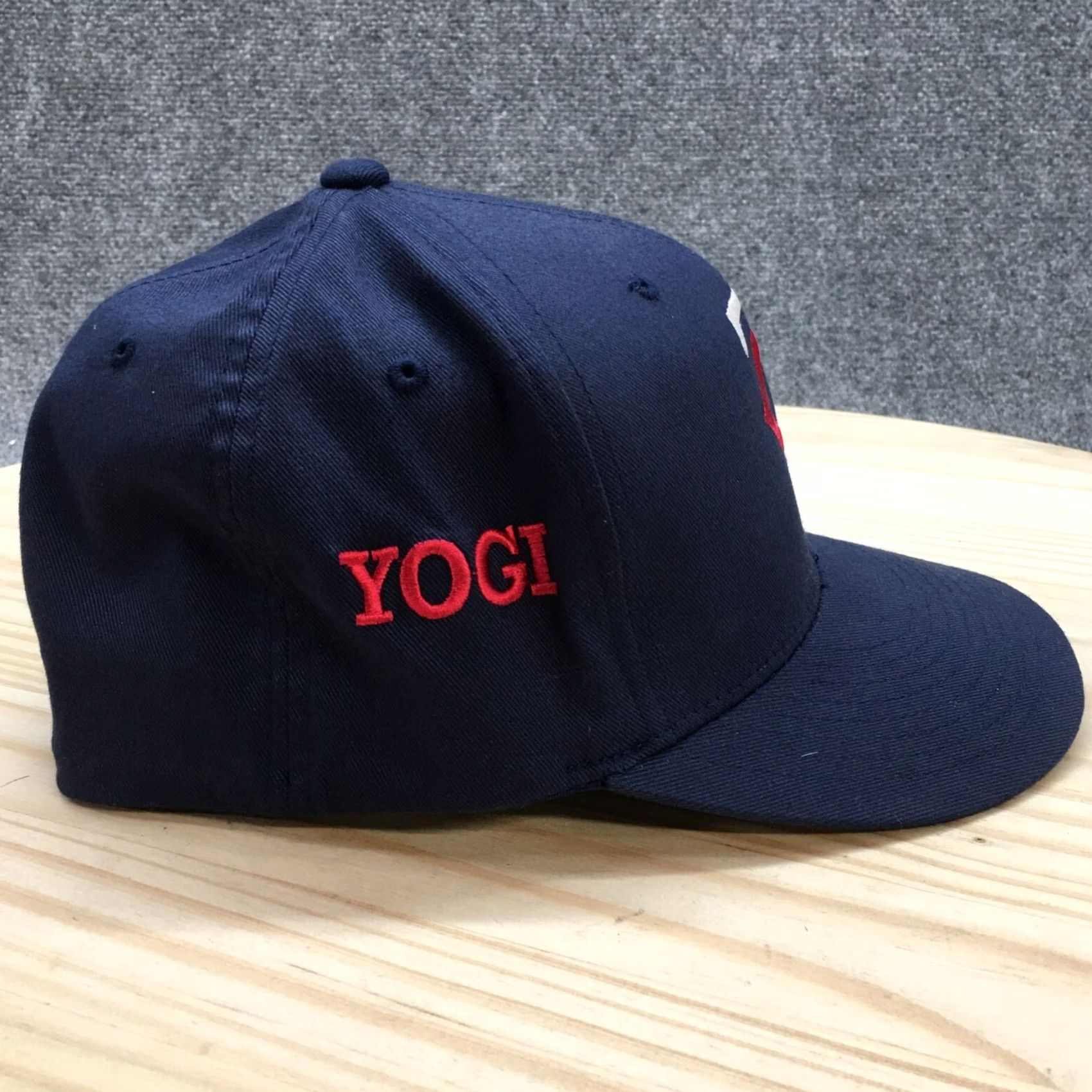 Vintage Flexfit Minnesota Twin Cities Yogi Fitted Baseball Cap Mens S-M Blue XS? Size ONE SIZE - 5 Thumbnail