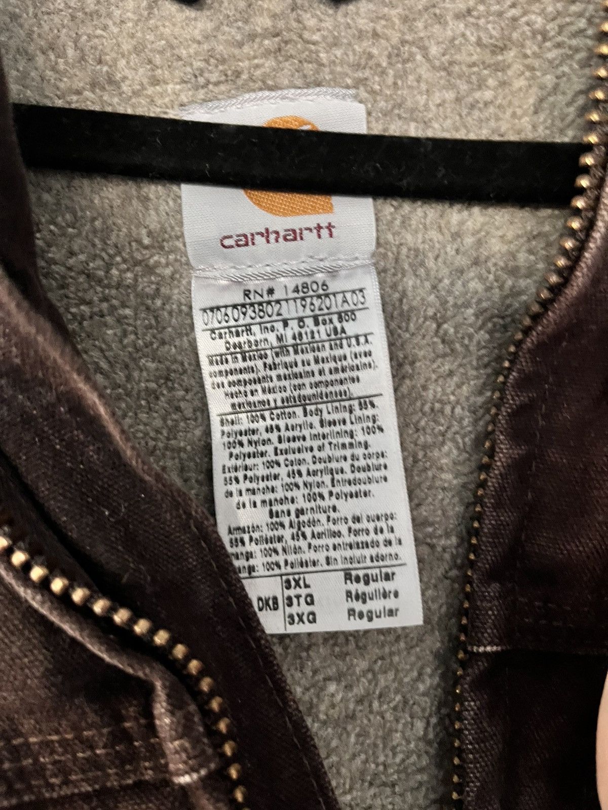Carhartt Carhartt Brown Jacket 3XL Size US XXL / EU 58 / 5 - 3 Thumbnail