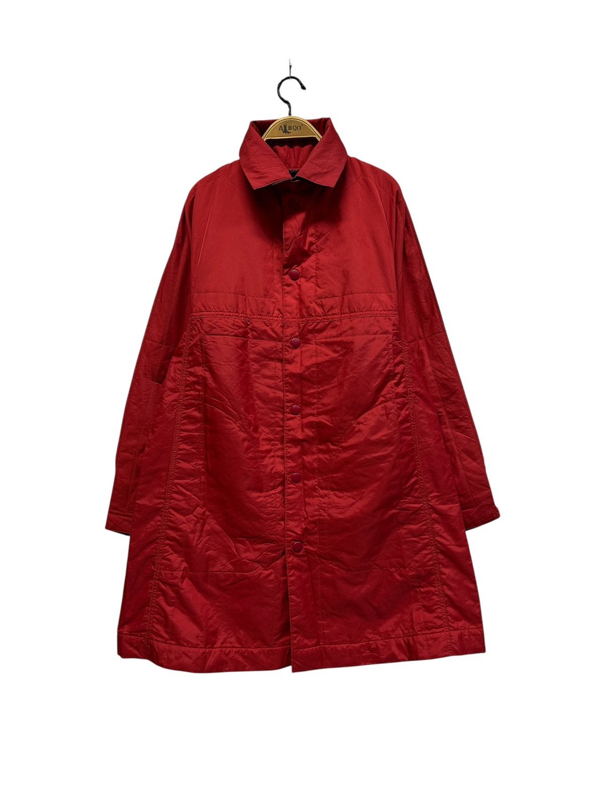 Japanese Brand 🔥Pleats Please Issey Miyake Nylon Long Jacket Size US L / EU 52-54 / 3 - 1 Thumbnail