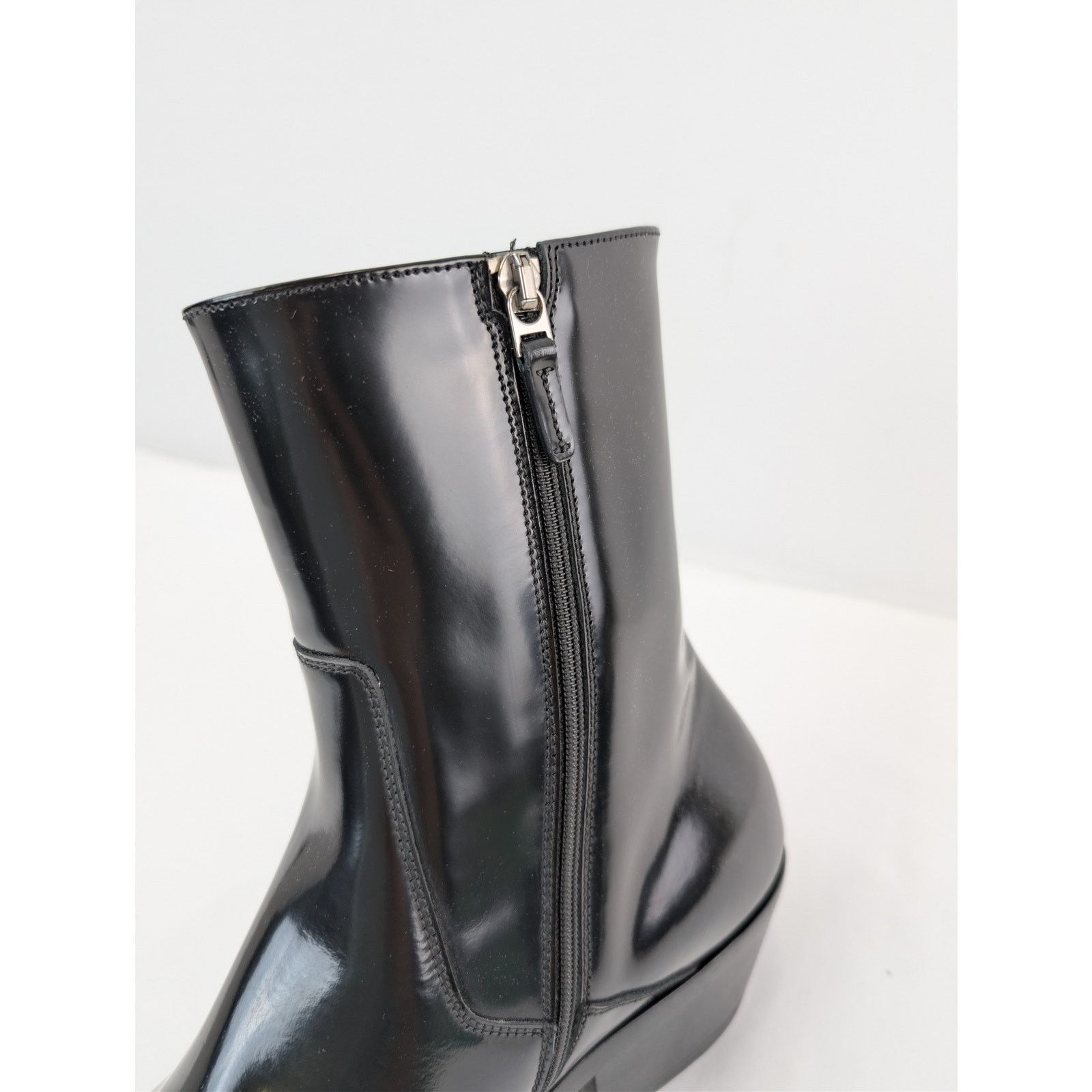 Bottega Veneta o1rshd1 Texas Calf Dalton Ankle Boots in Black 43 Size US 10 / EU 43 - 16 Thumbnail